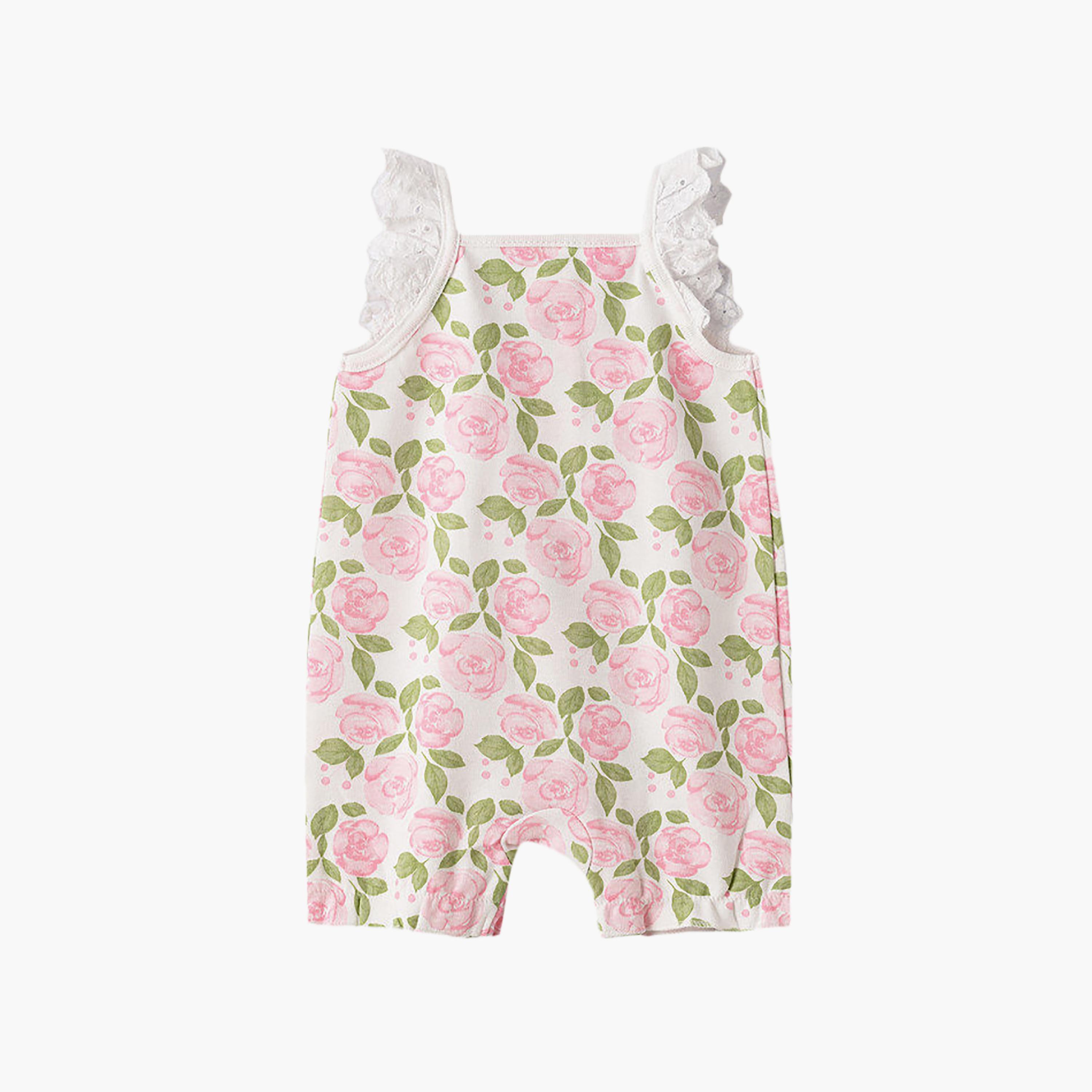 UniqKidz Cotton Floral Rompers-baby-girls-clothing-rompers-image-2