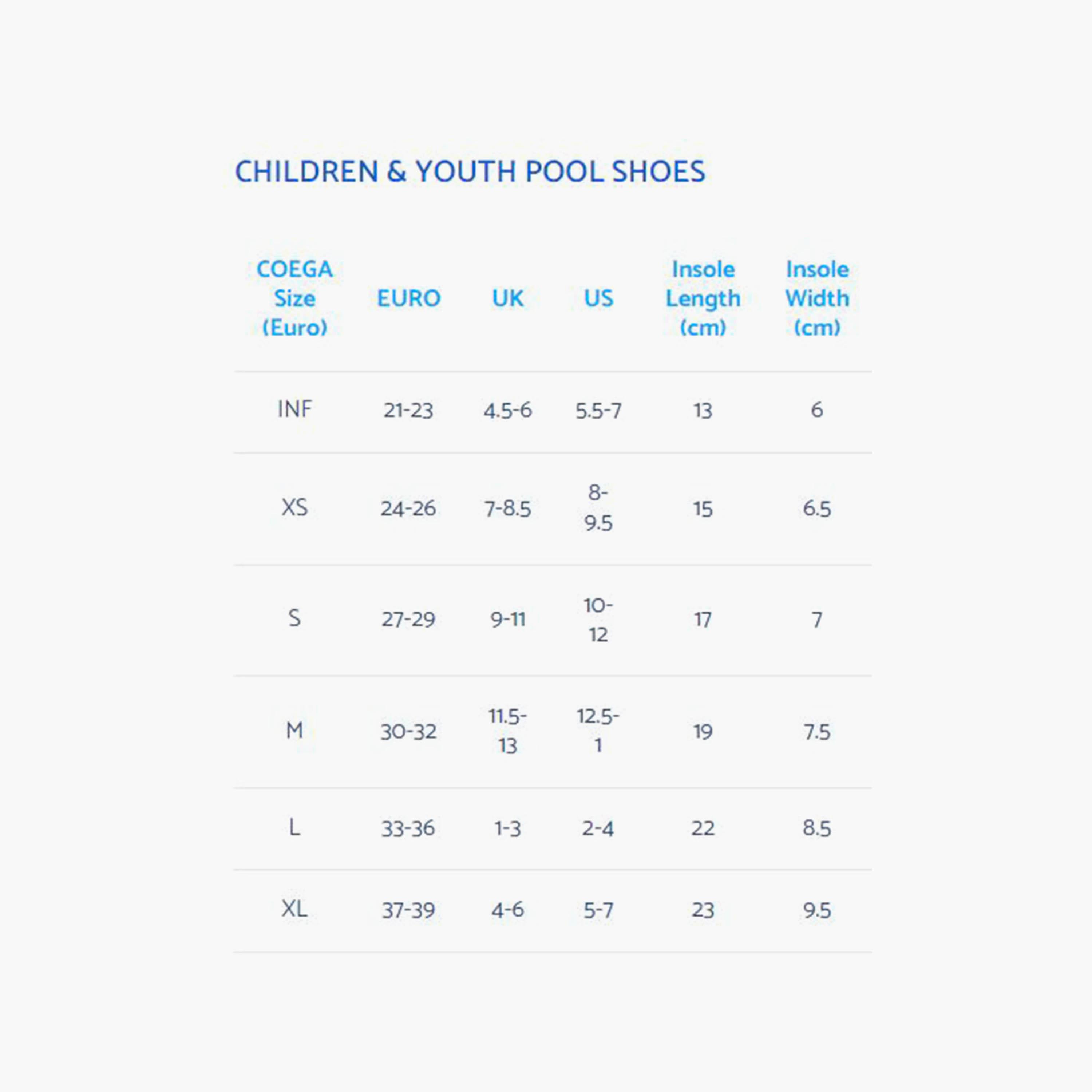 COEGA Boys Baby/Kids/Youth Pool Shoes, Navy Waves-sports-gear-swimming-boy-image-5