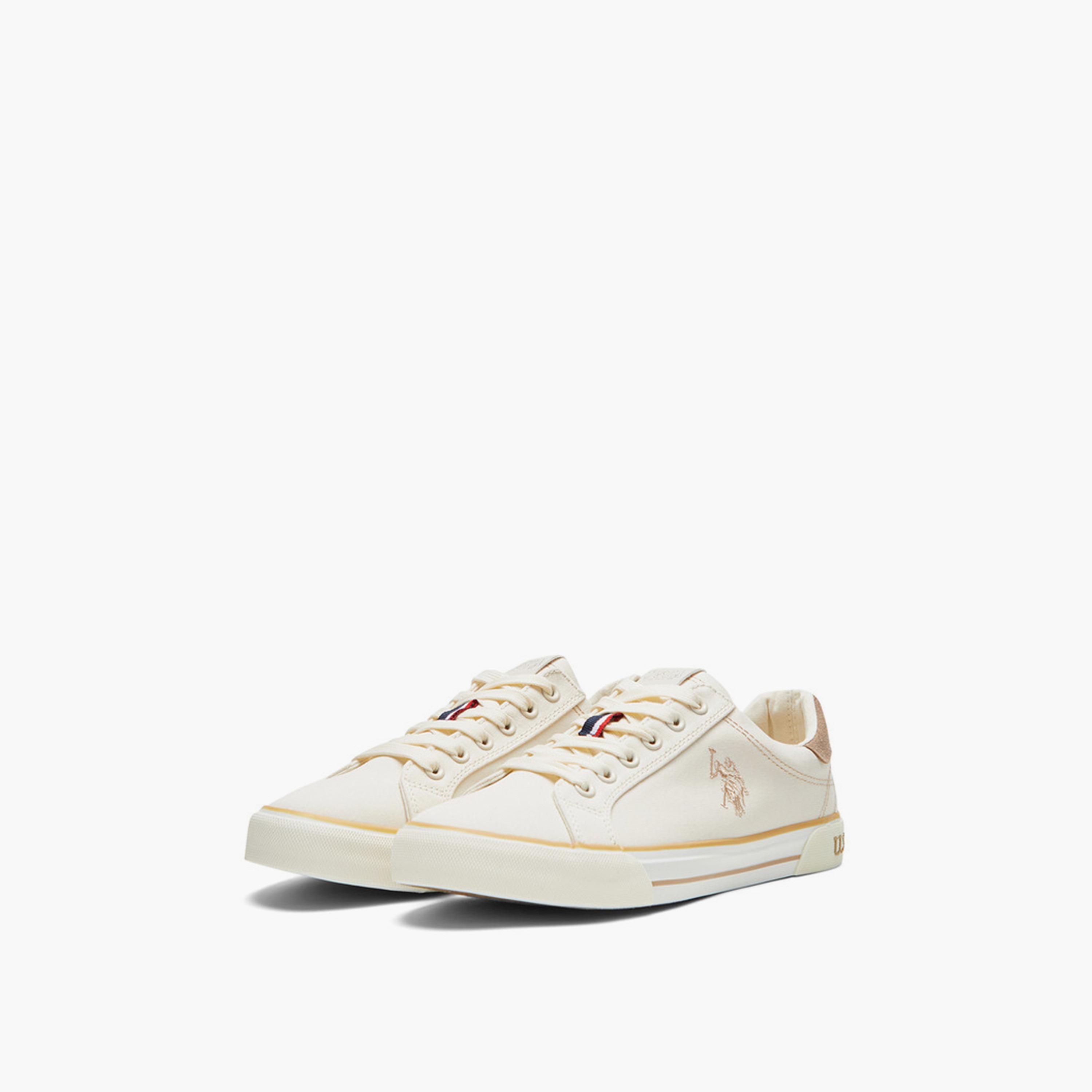 U.S. Polo Assn Women's Lace-Up Low Ankle Sneakers | RACHEL-GLB-5FX-women-shoes-sneakers-image-2