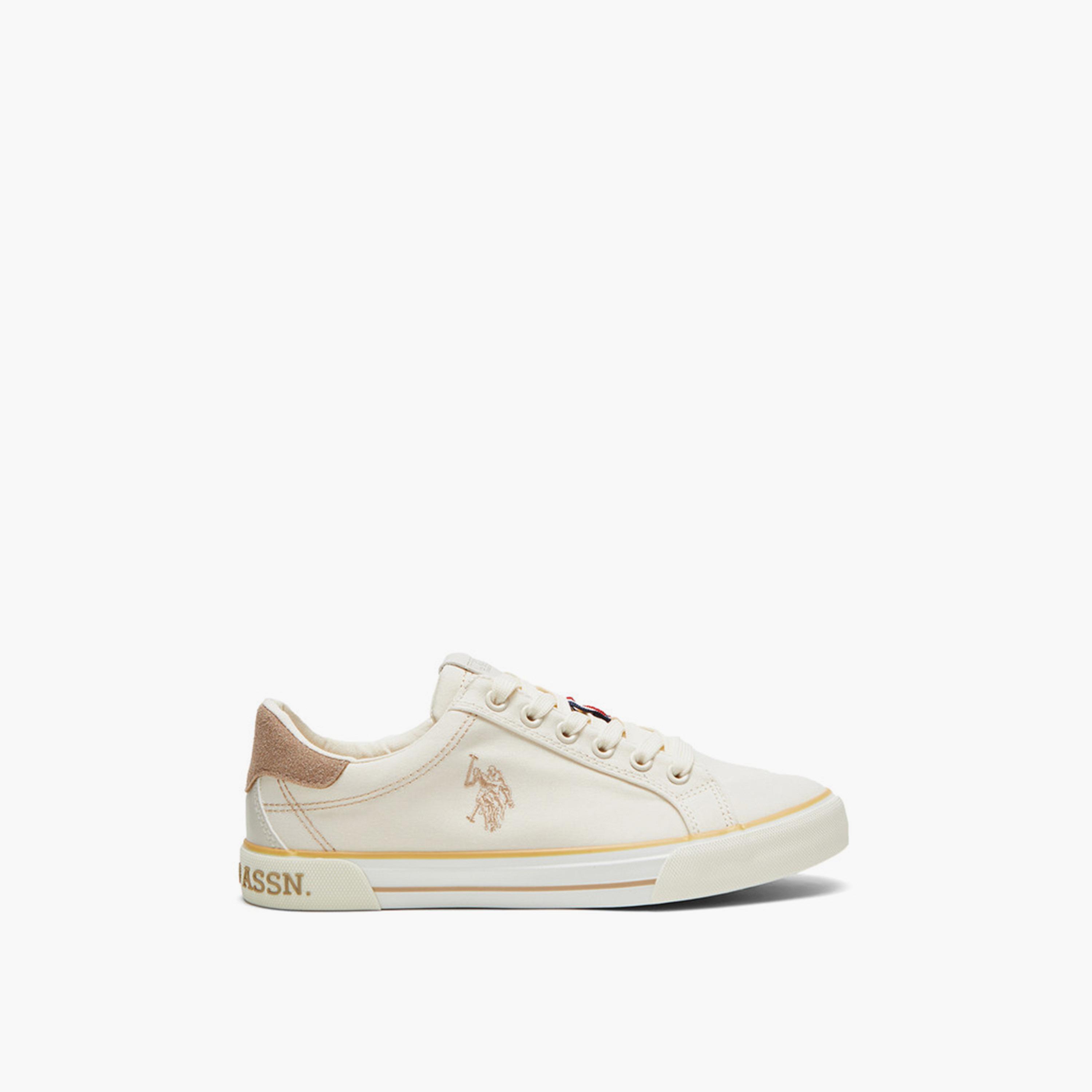 U.S. Polo Assn Women's Lace-Up Low Ankle Sneakers | RACHEL-GLB-5FX-women-shoes-sneakers-image-3