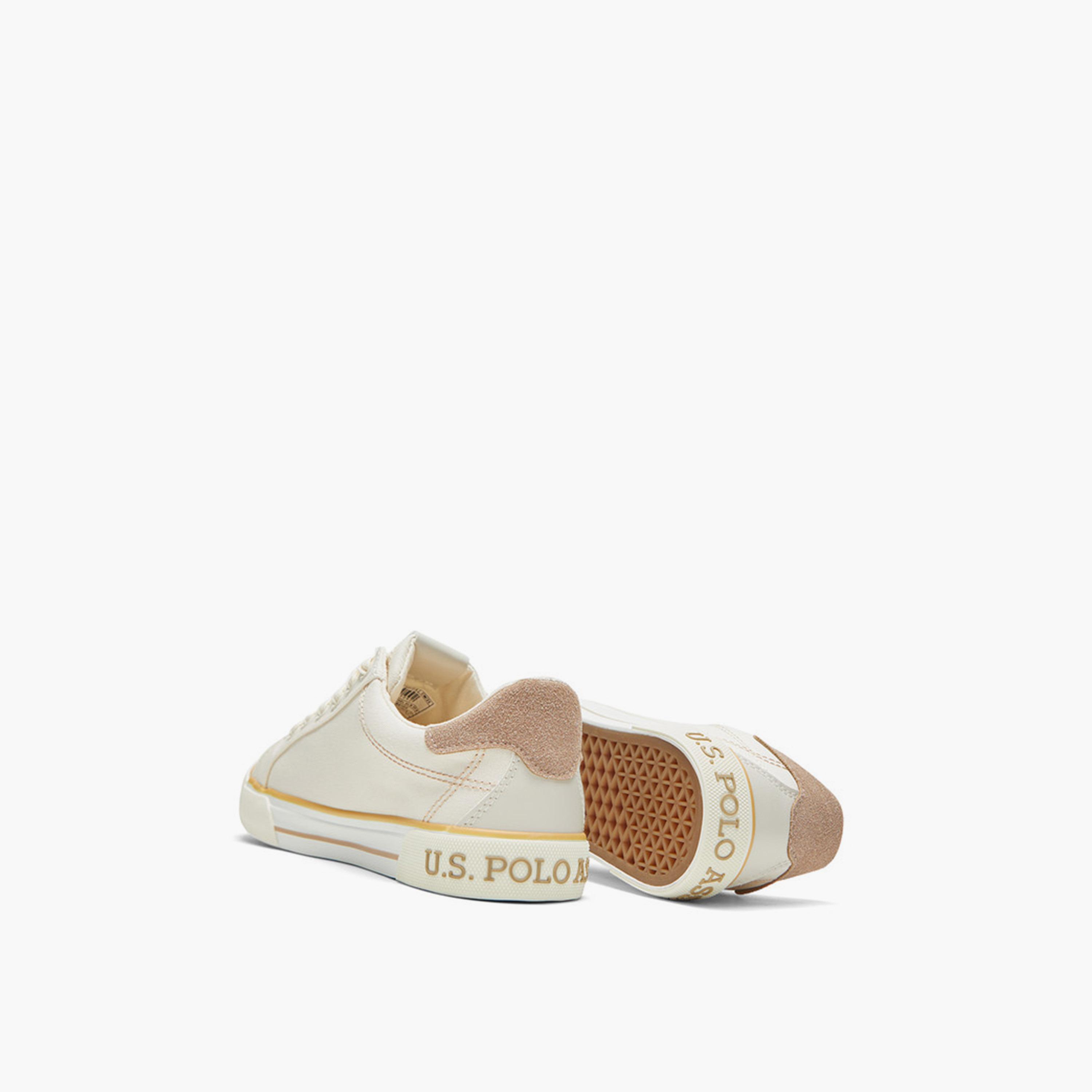 U.S. Polo Assn Women's Lace-Up Low Ankle Sneakers | RACHEL-GLB-5FX-women-shoes-sneakers-image-4