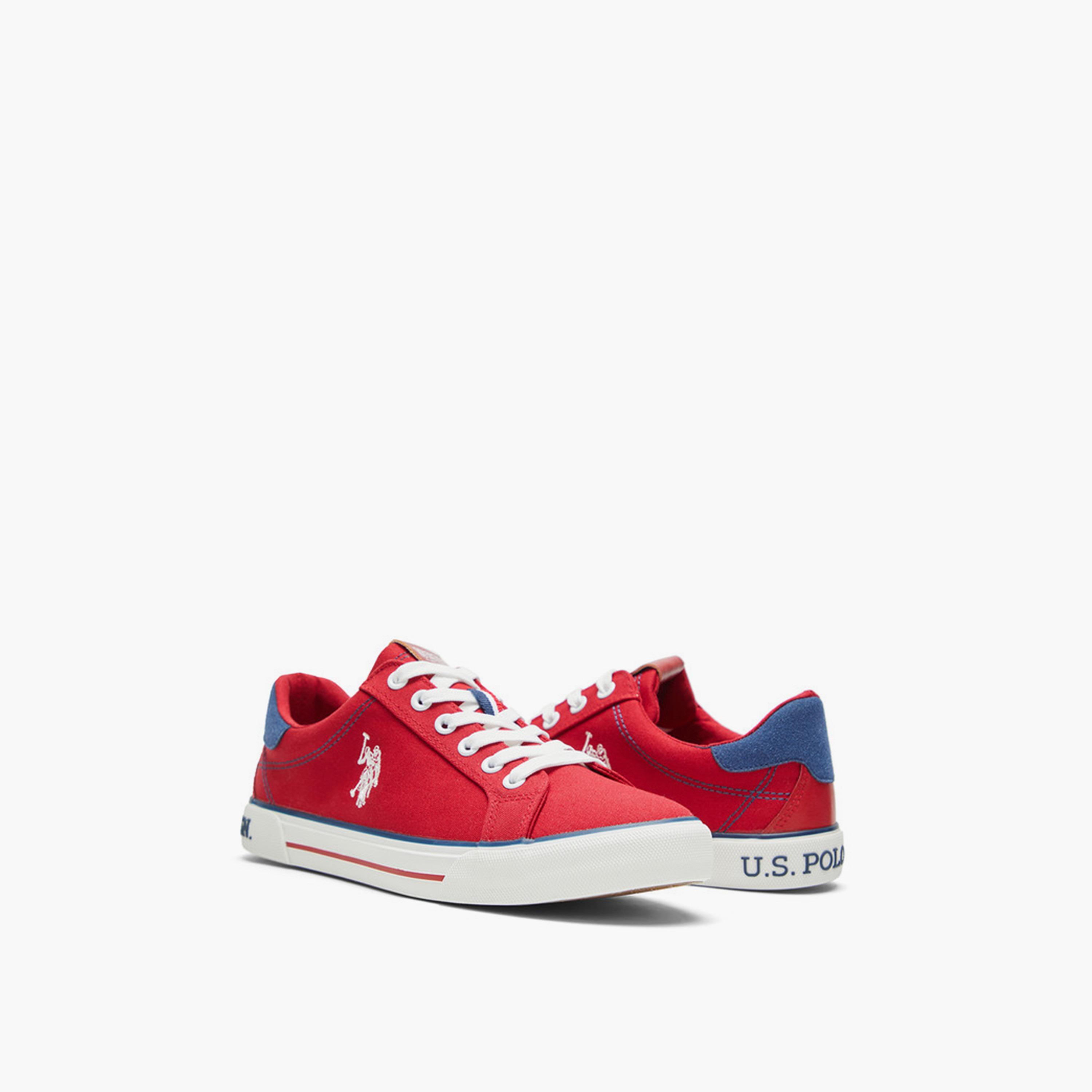 U.S. Polo Assn Women's Lace-Up Low Ankle Sneakers | RACHEL-GLB-5FX-women-shoes-sneakers-image-2
