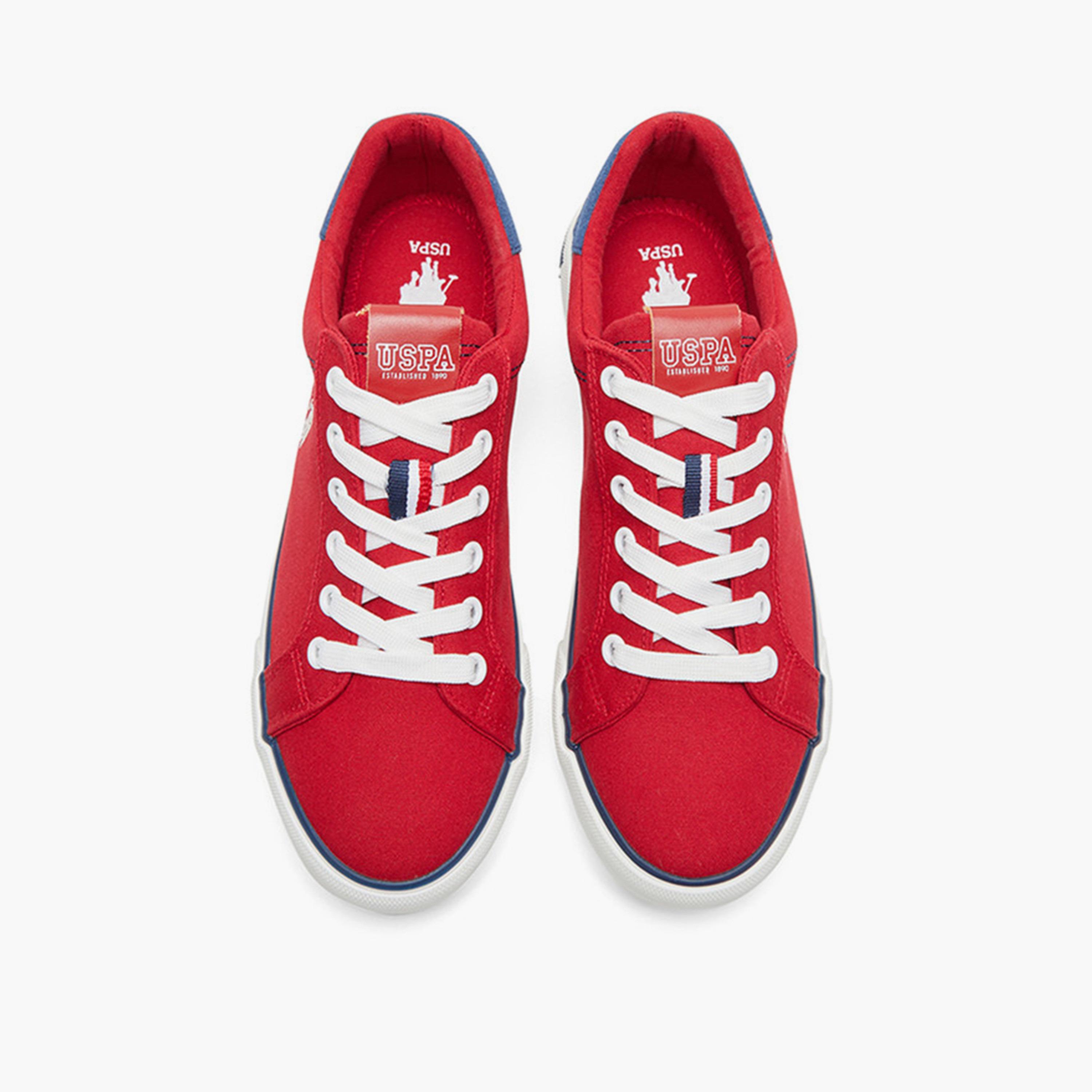 U.S. Polo Assn Women's Lace-Up Low Ankle Sneakers | RACHEL-GLB-5FX-women-shoes-sneakers-image-5
