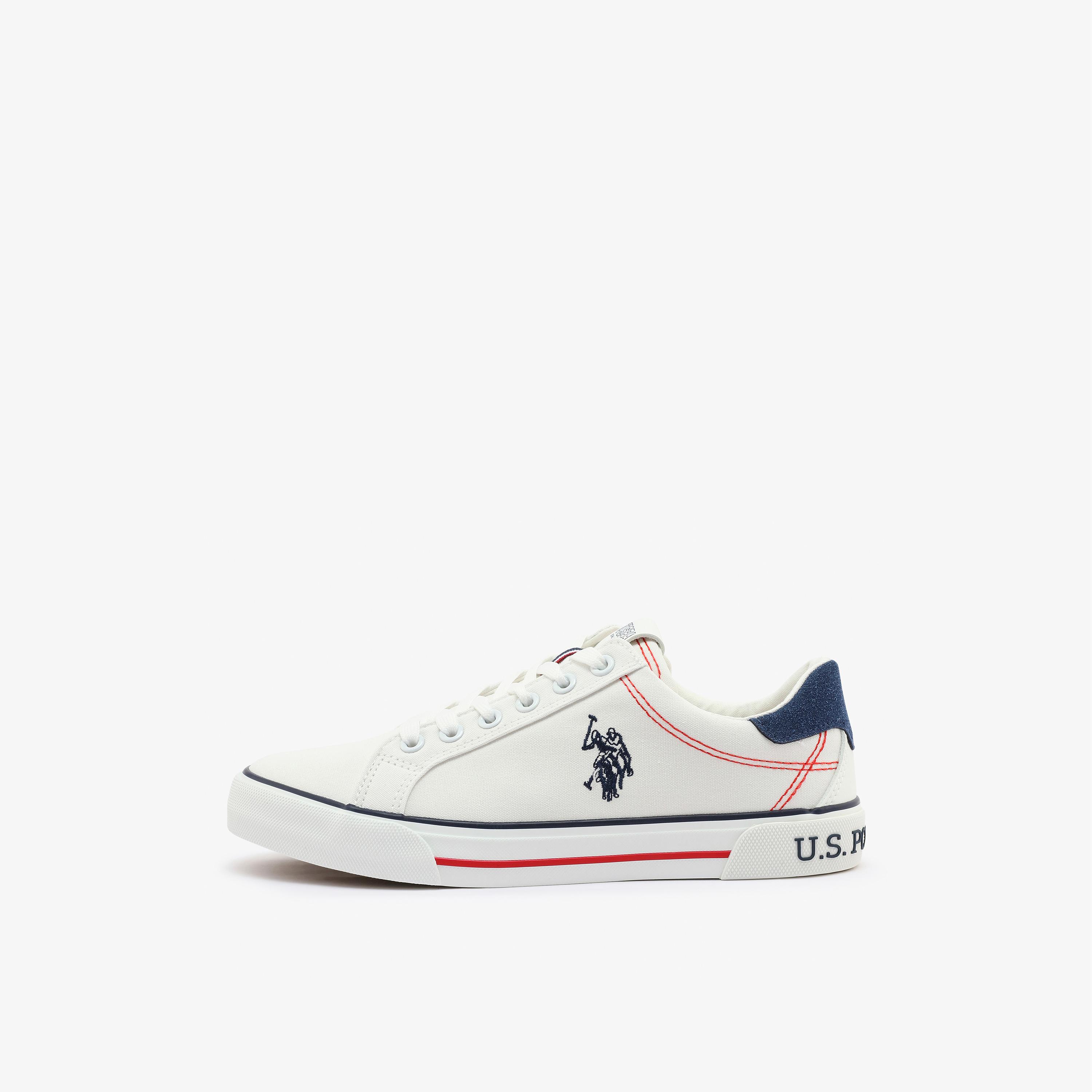 U.S. Polo Assn Women's Lace-Up Flat Low Ankle Sneakers | RACHEL-GLB-6FX-women-shoes-sneakers-image-2