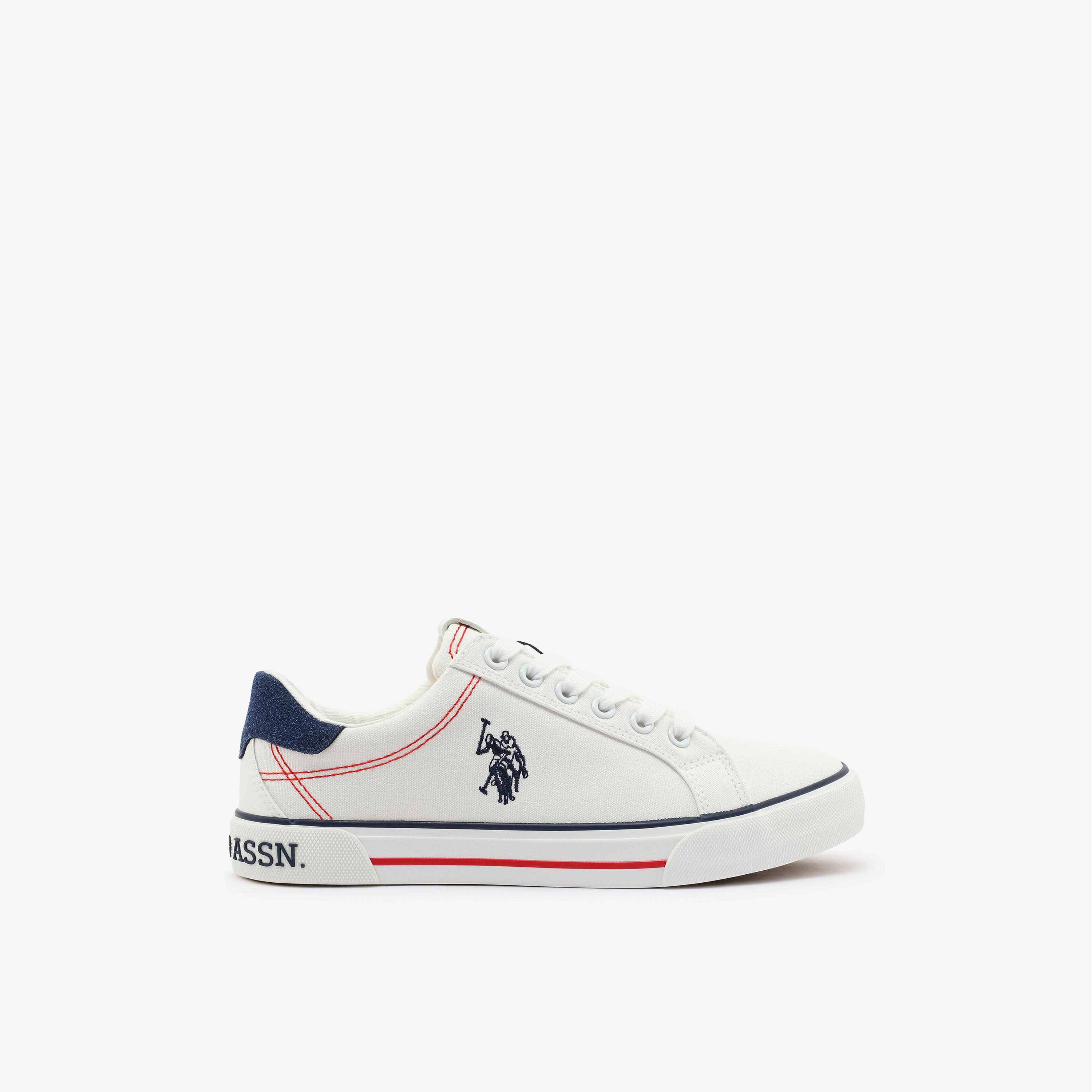 U.S. Polo Assn Women's Lace-Up Flat Low Ankle Sneakers | RACHEL-GLB-6FX-women-shoes-sneakers-image-3