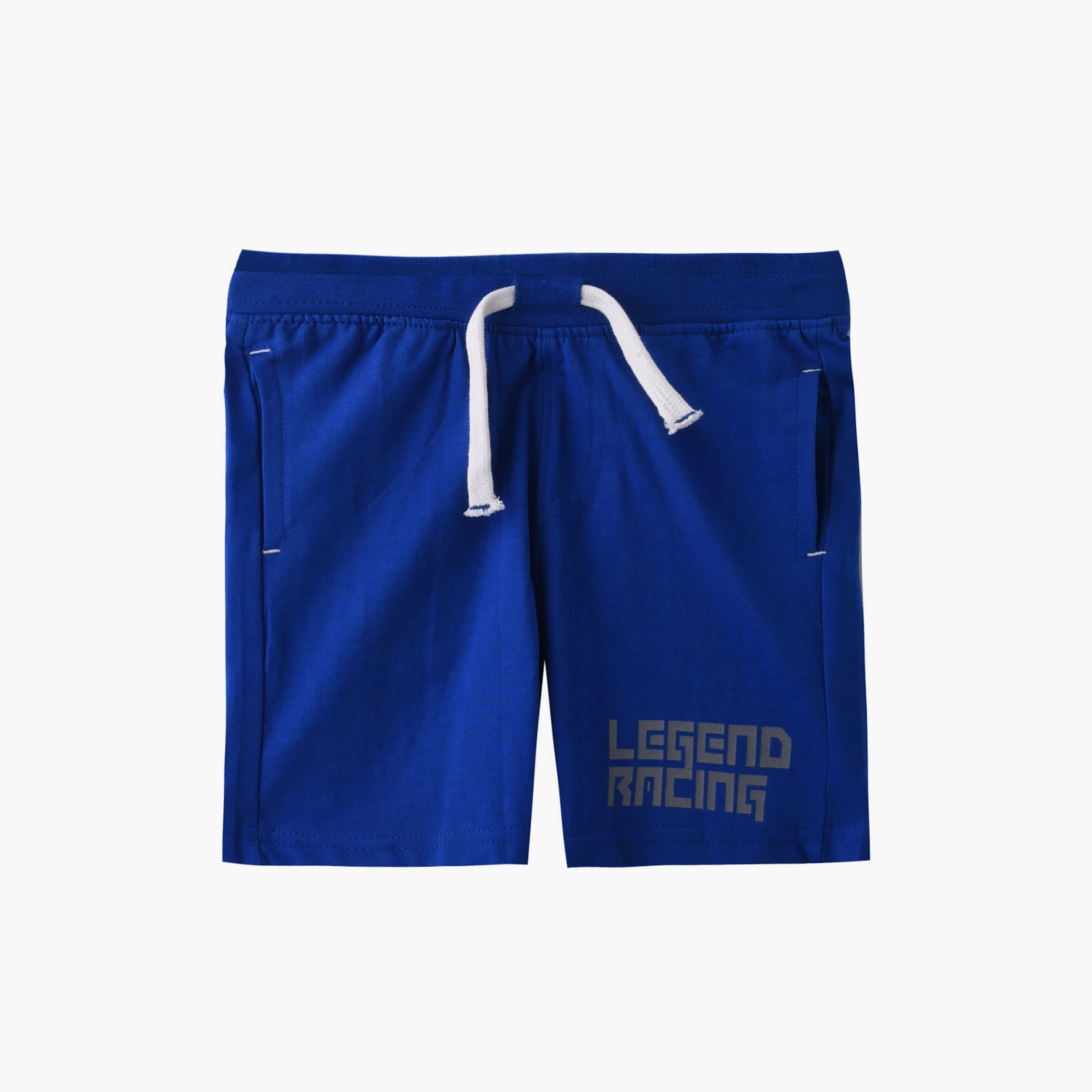 Victor and Jane Sports Racing Printed Short Sleeves T-Shirt & Shorts Set-baby-boys-clothing-setsandcoords-image-3