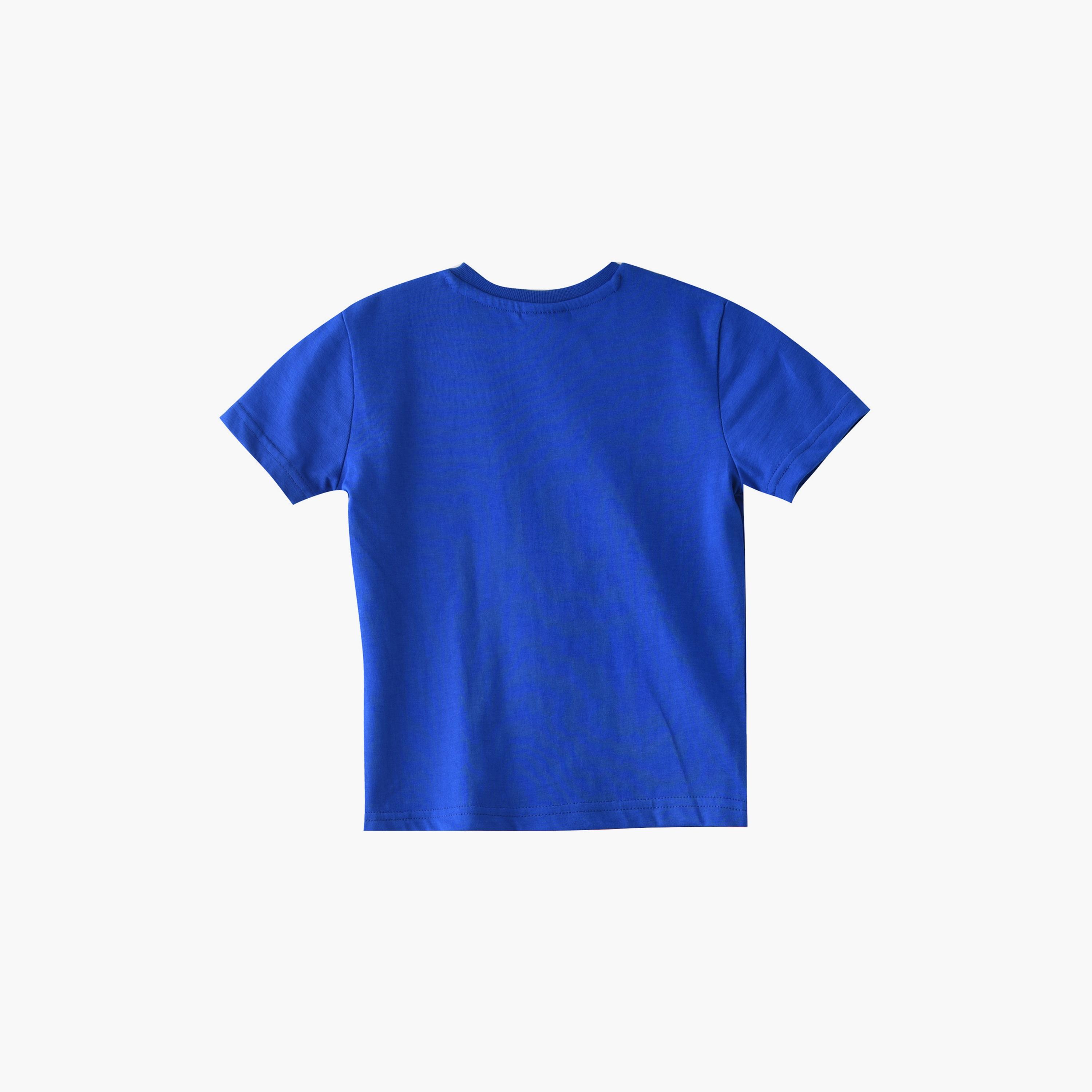 Victor and Jane Lets Ride Printed Short Sleeves T-Shirt & Shorts Set-baby-boys-clothing-setsandcoords-image-4
