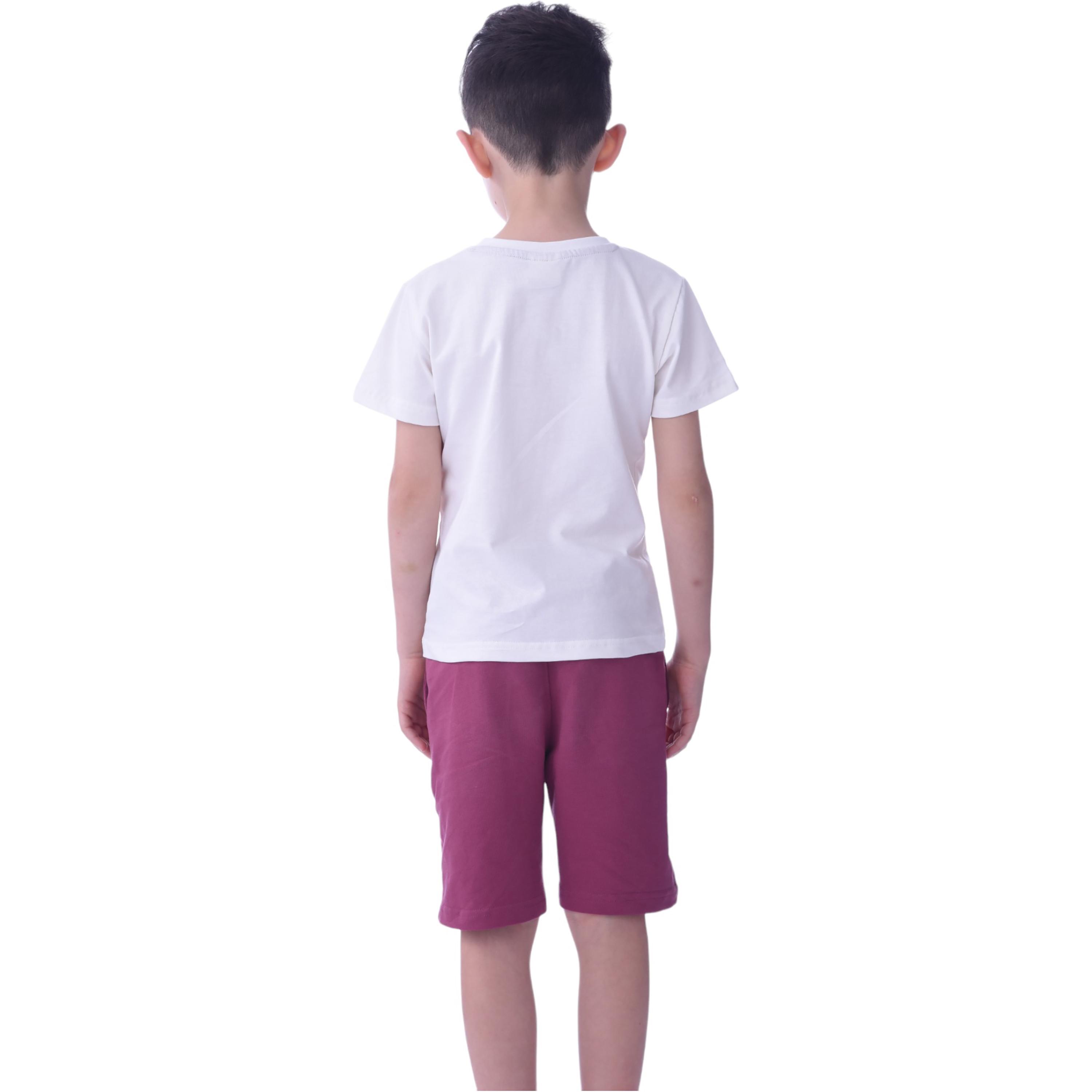 Victor and Jane Join The Club Printed Short Sleeves T-Shirt & Shorts Set-baby-boys-clothing-setsandcoords-image-3