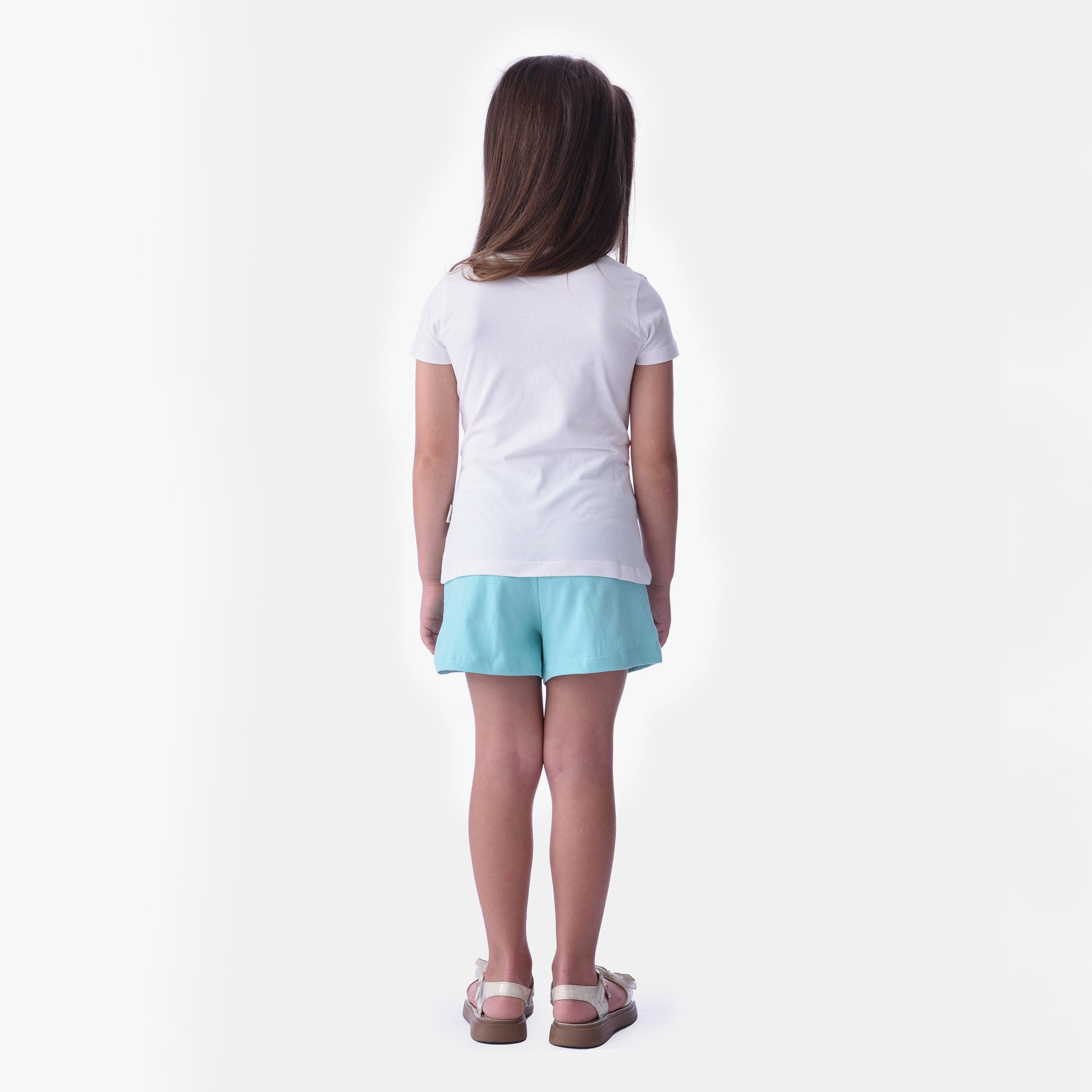 Victor and Jane Printed Short Sleeves T-Shirt with Shorts-baby-girls-clothing-setsandcoords-image-3