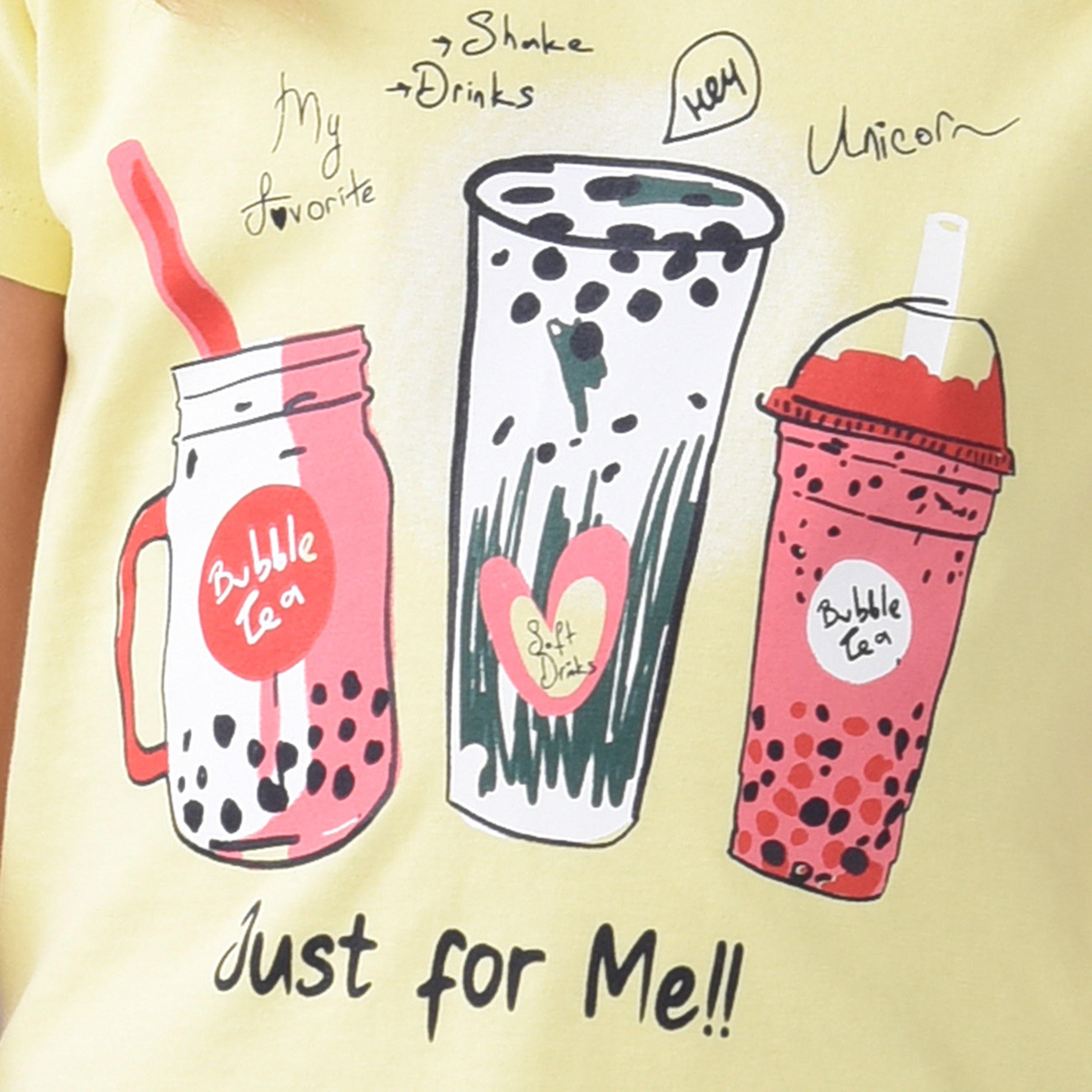 Victor and Jane Printed Short Sleeves T-Shirt-girls-clothing-tshirts-image-5