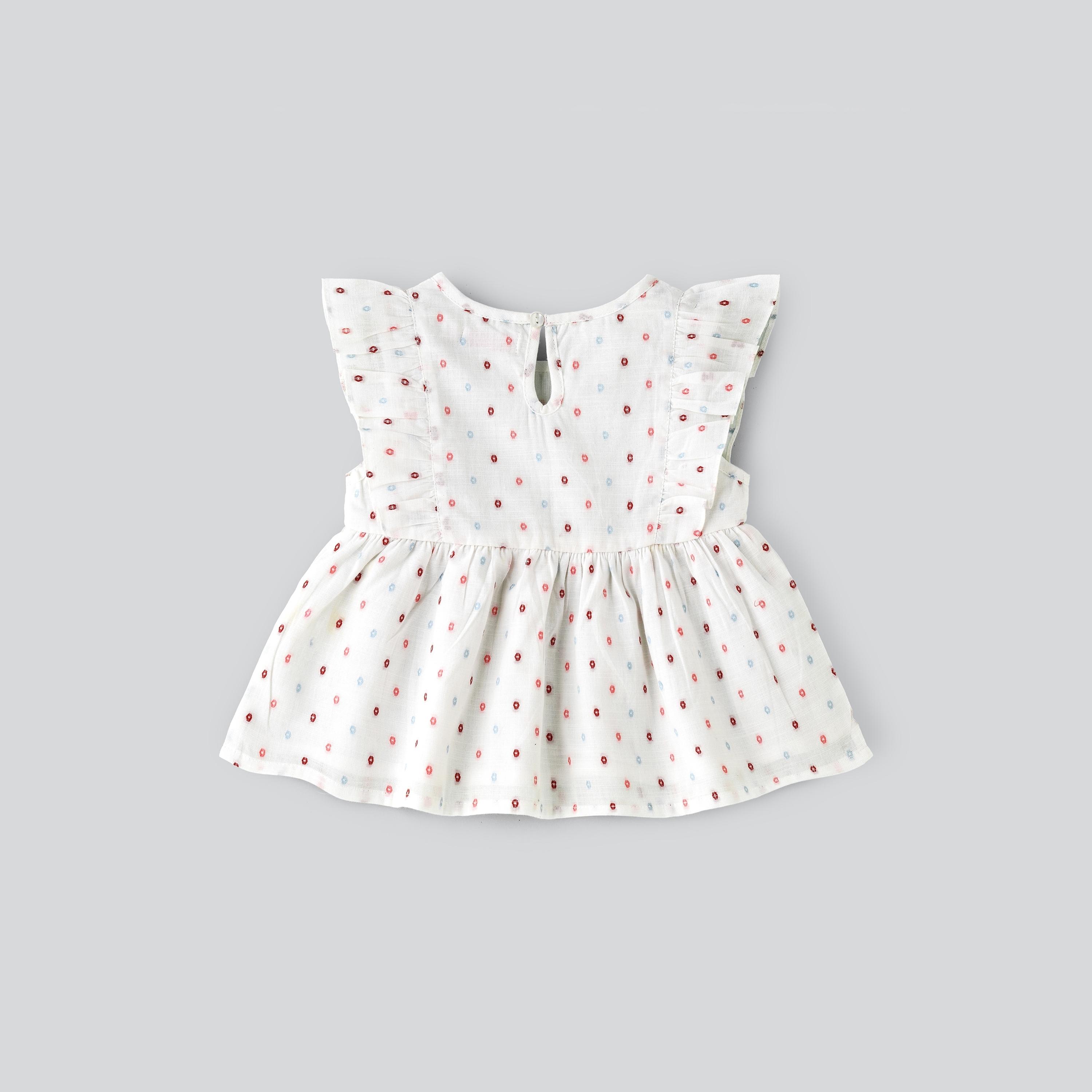 UniqKidz Printed Cap Sleeves Top-baby-girls-clothing-blousesandshirts-image-2