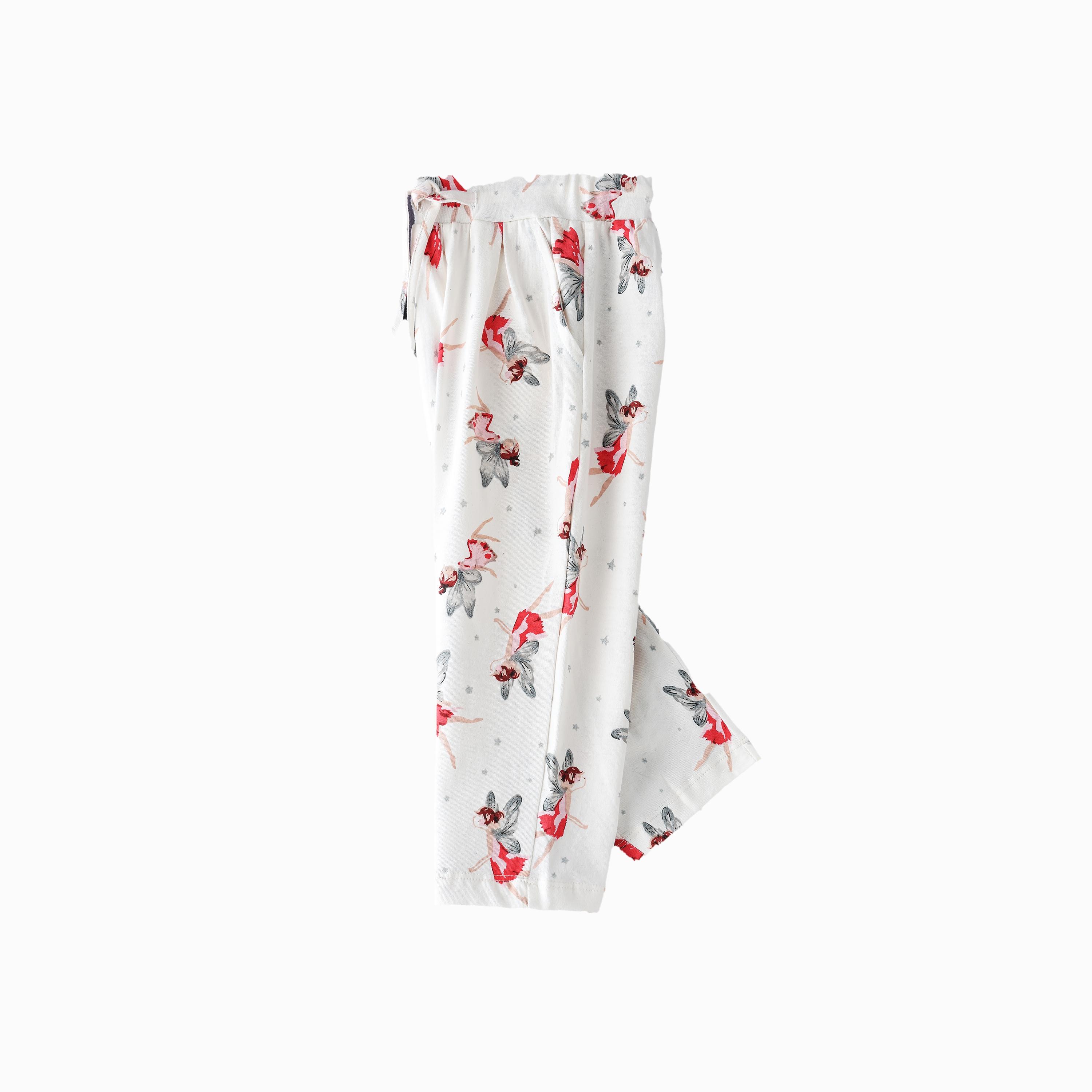 UniqKidz All Over Printed Knitted Pants for Girls-baby-girls-clothing-bottoms-trousers-image-2