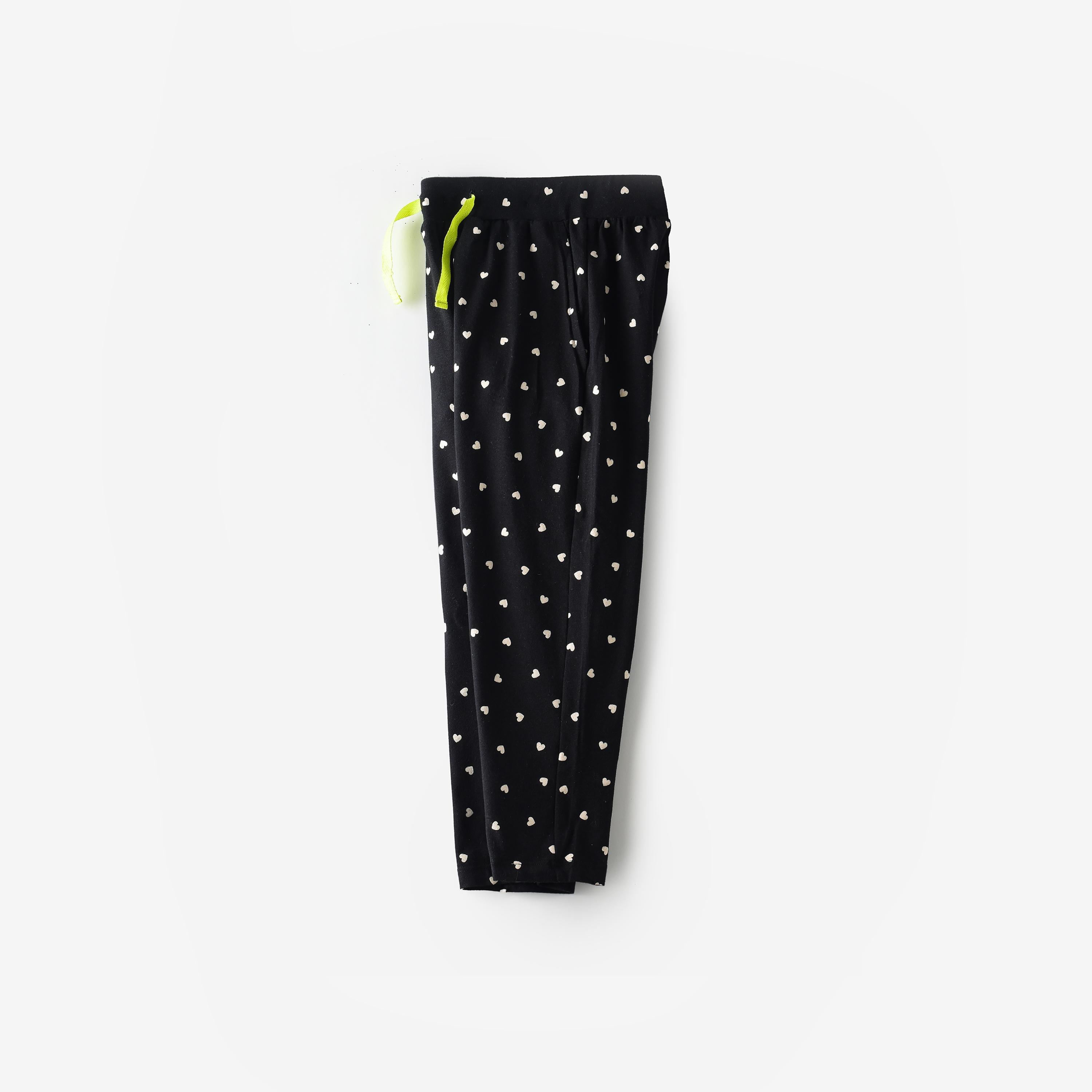 UniqKidz All Over Printed Knitted Sweat Pants for Girls-baby-girls-clothing-bottoms-trousers-image-2