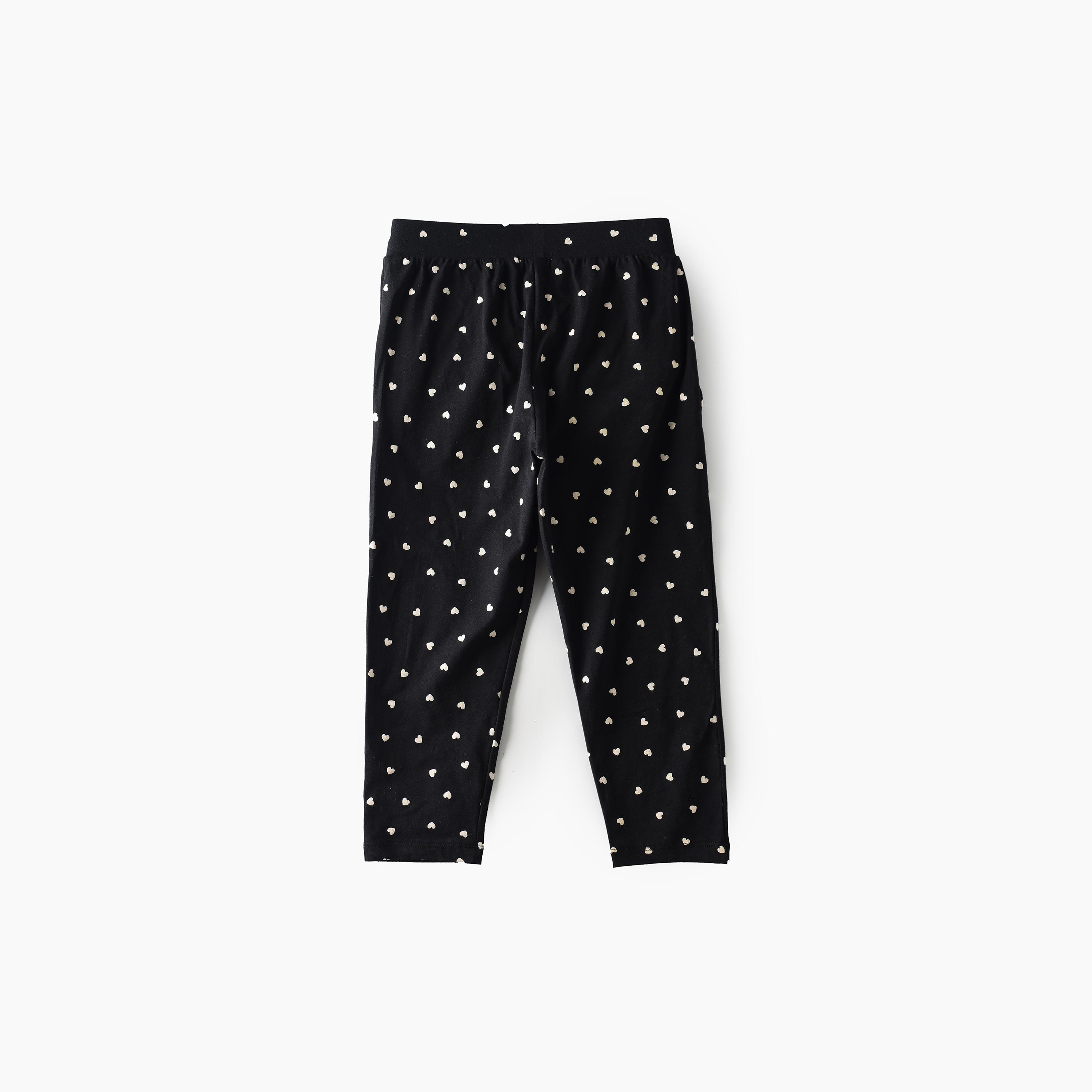 UniqKidz All Over Printed Knitted Sweat Pants for Girls-baby-girls-clothing-bottoms-trousers-image-3