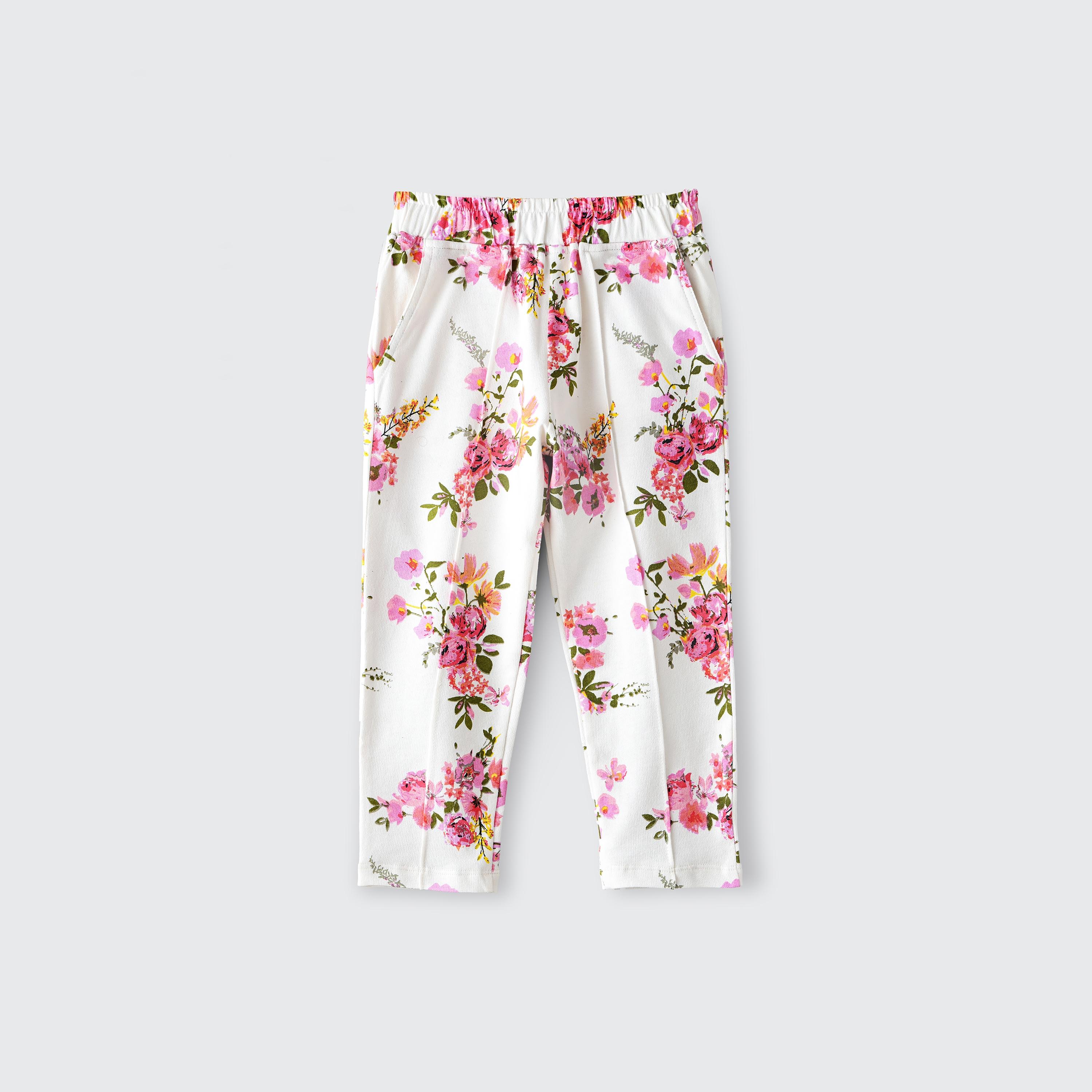 UniqKidz Soft and Comfortable Sweatpants for Girls-girls-clothing-bottoms-trousers-image-1