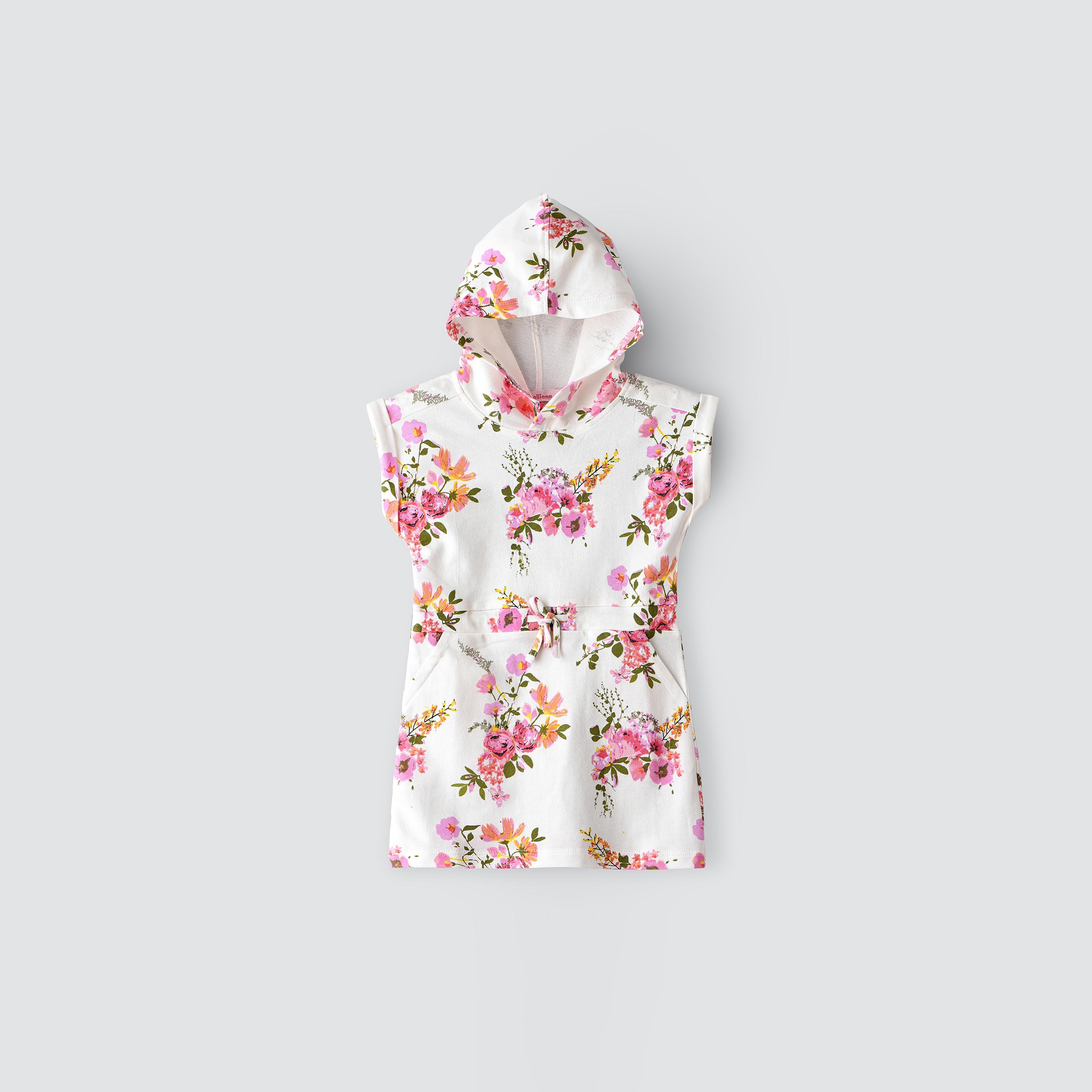 UniqKidz Soft and Comfortable Hoodie for Girls-baby-girls-clothing-rompers-image-1