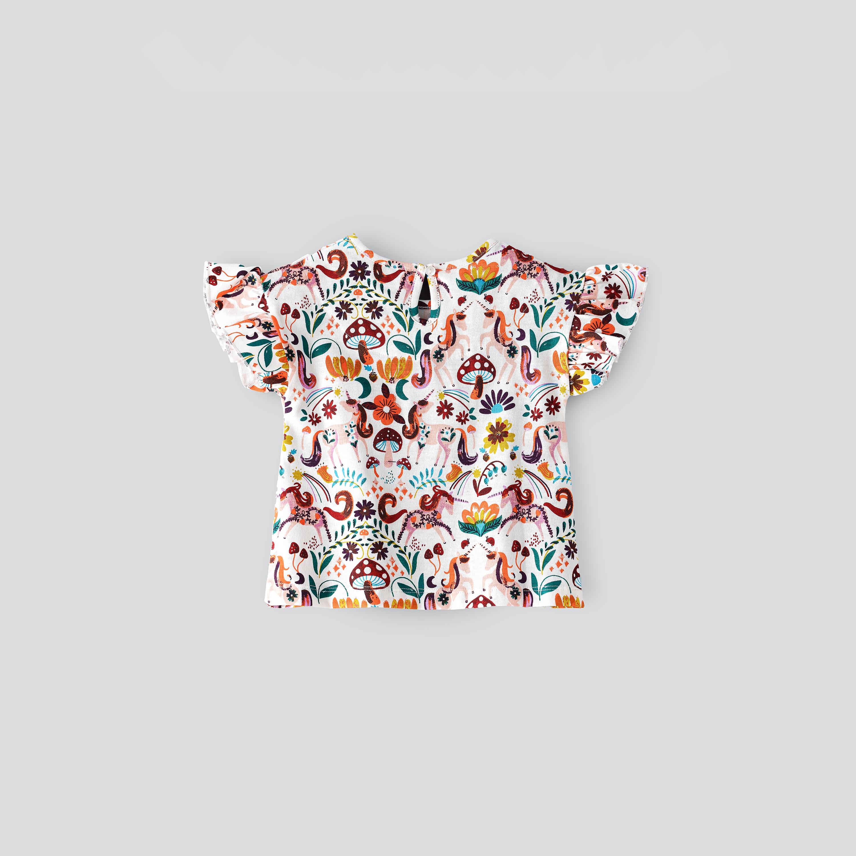 UniqKidz Soft and Comfortable T-Shirt for Girls-baby-girls-clothing-blousesandshirts-image-3