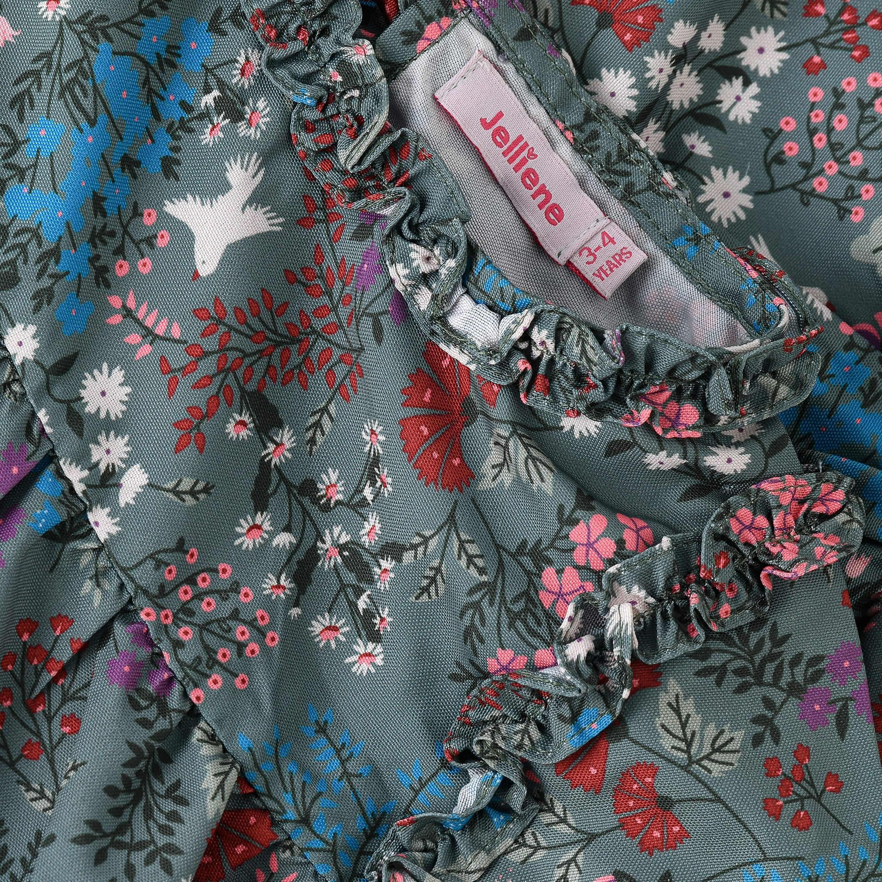 UniqKidz Floral Printed Long Sleeves Top-baby-girls-clothing-blousesandshirts-image-4