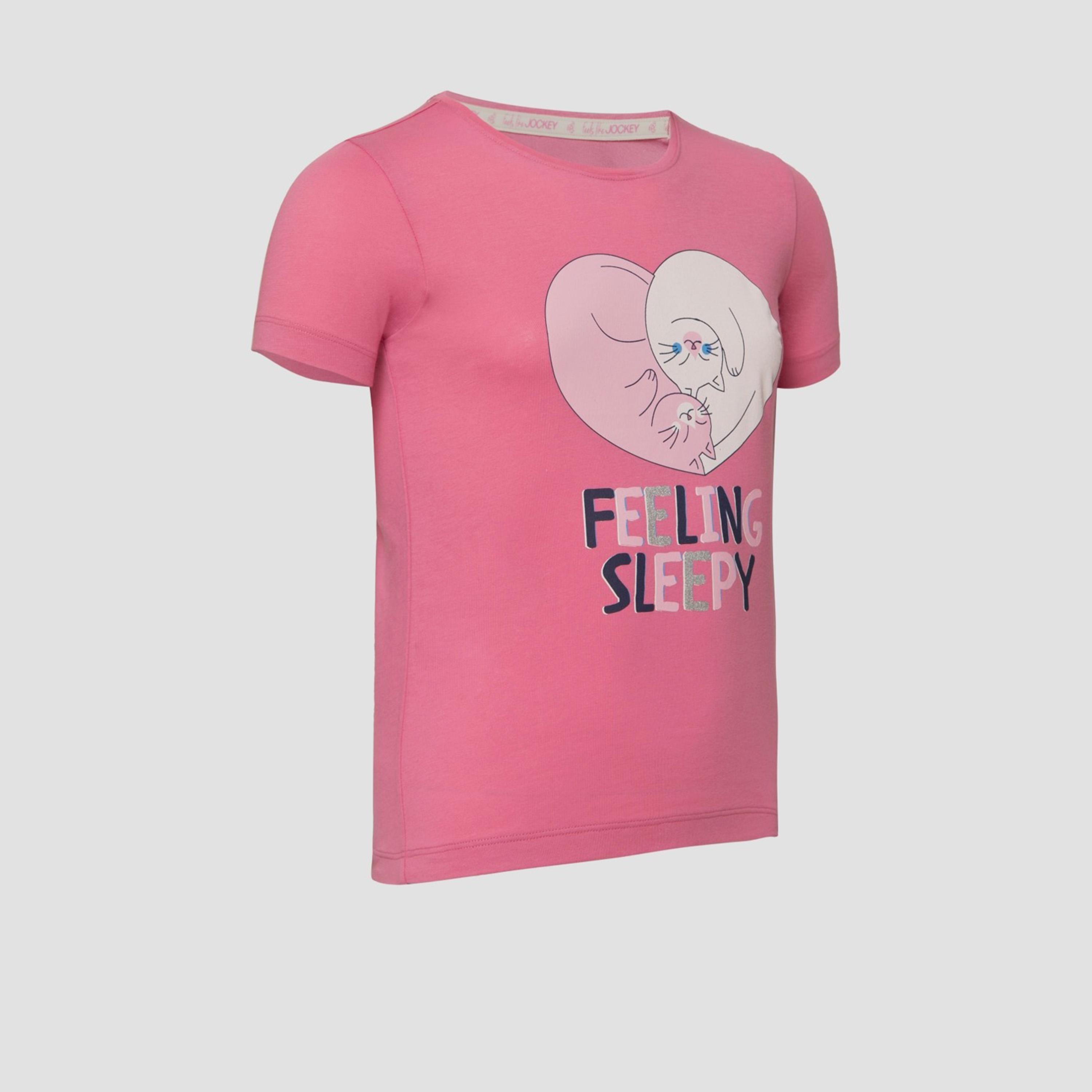 جوكي- تي شيرت ريلاكس للبنات-girls-clothing-blousesandshirts-image-1