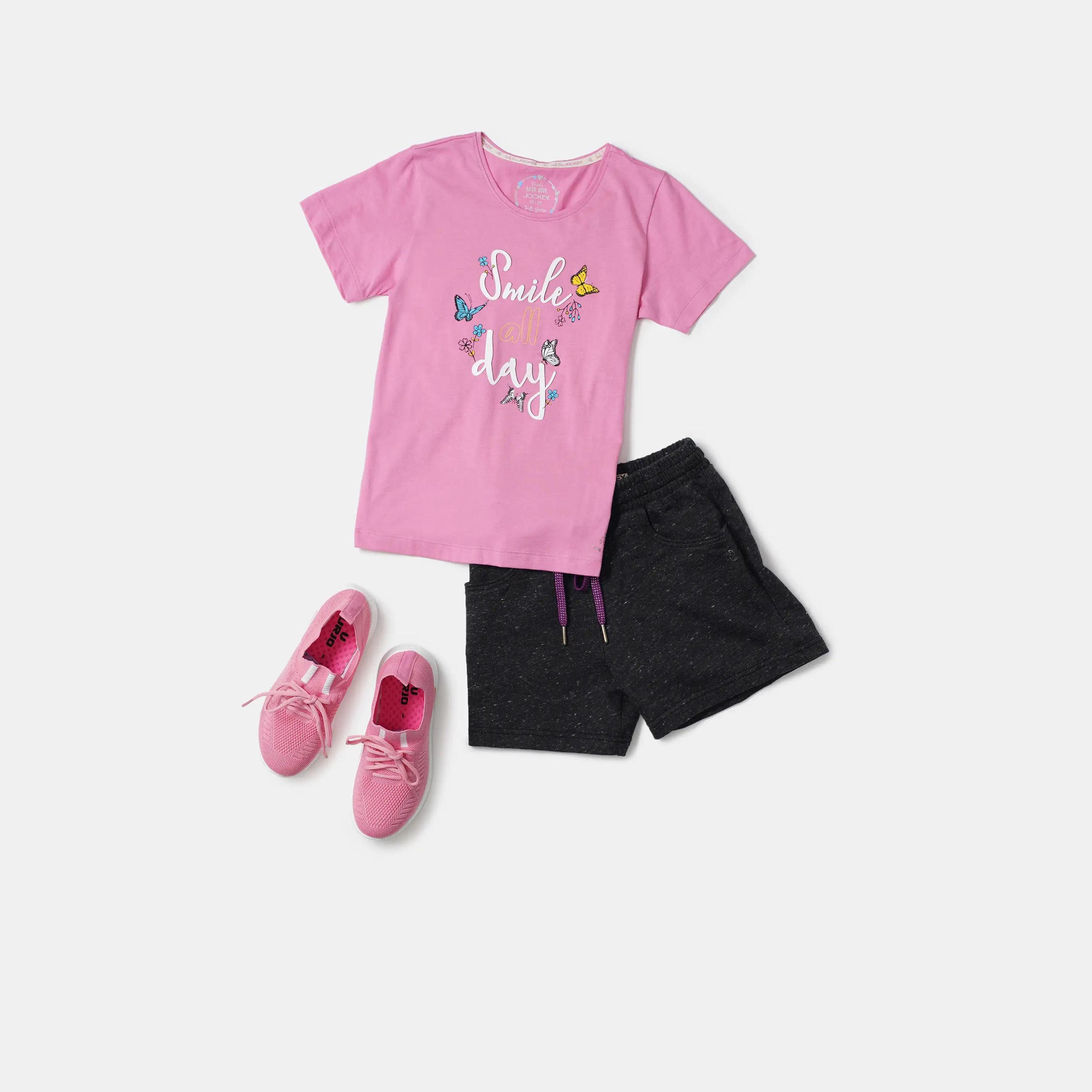 جوكي- تي شيرت ريلاكس للبنات-girls-clothing-blousesandshirts-image-7