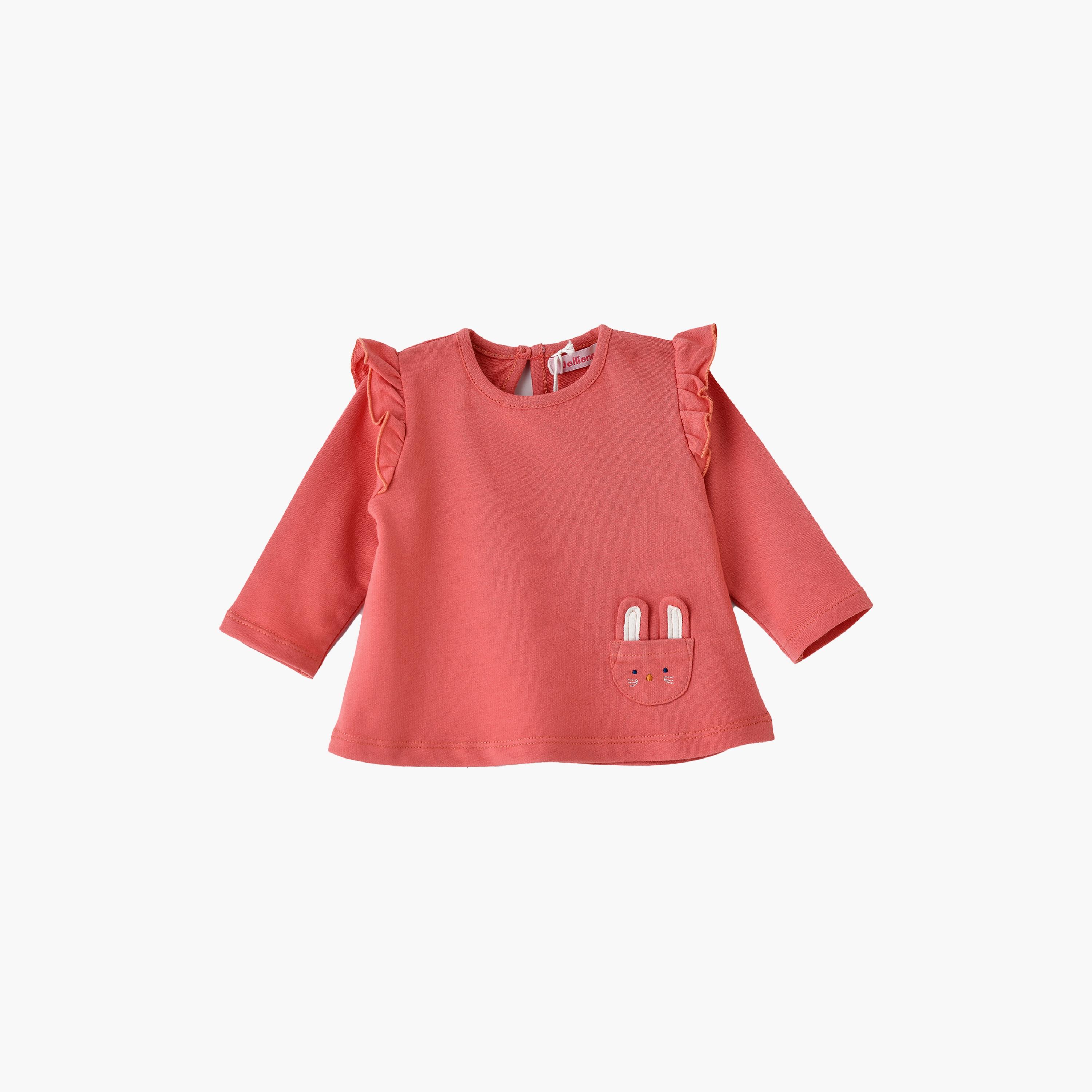 UniqKidz Embroidered Long Sleeves T-Shirt-baby-girls-clothing-tshirts-image-1