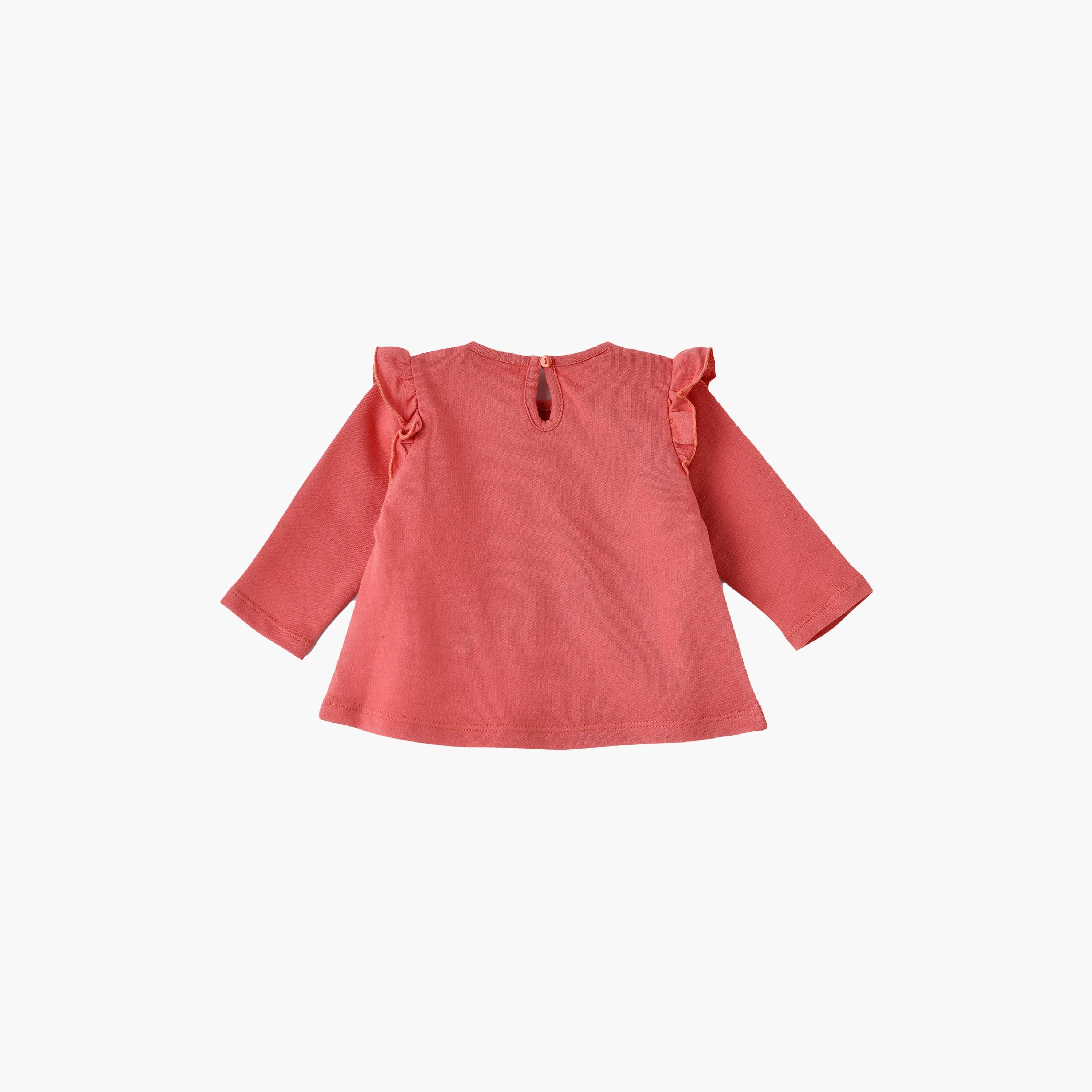 UniqKidz Embroidered Long Sleeves T-Shirt-baby-girls-clothing-tshirts-image-2