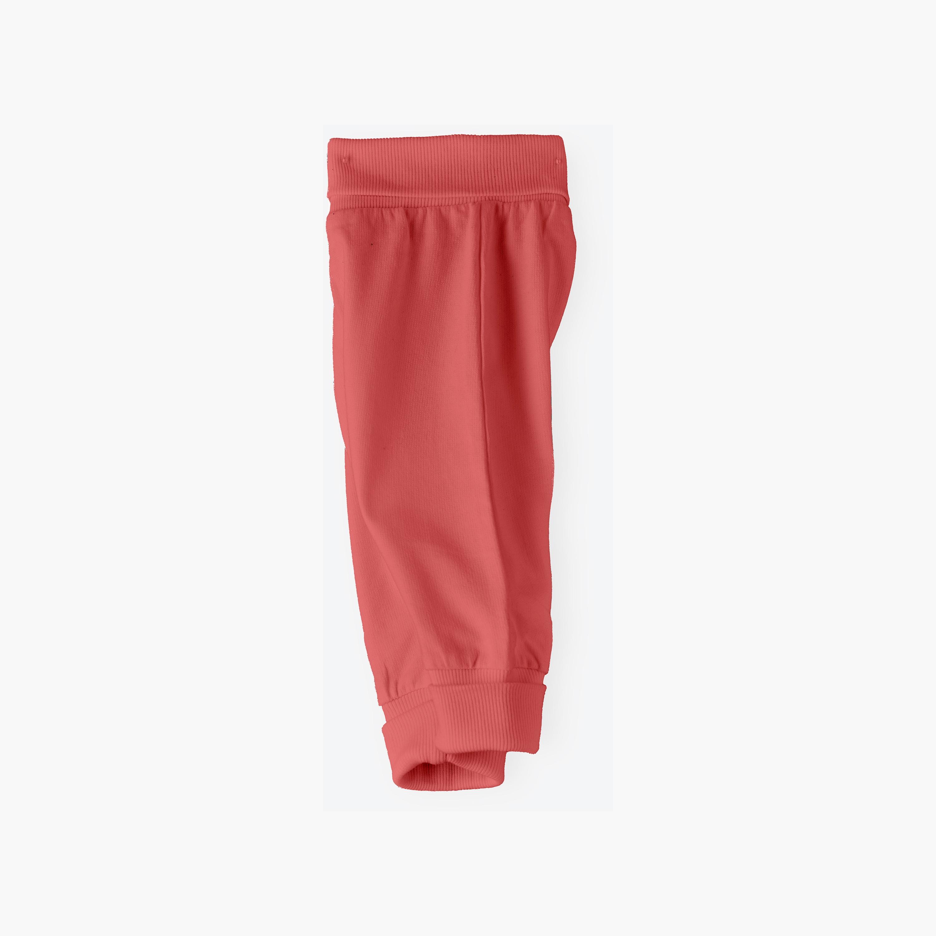 UniqKidz Solid Elasticated Pants-baby-girls-clothing-bottoms-trousers-image-3