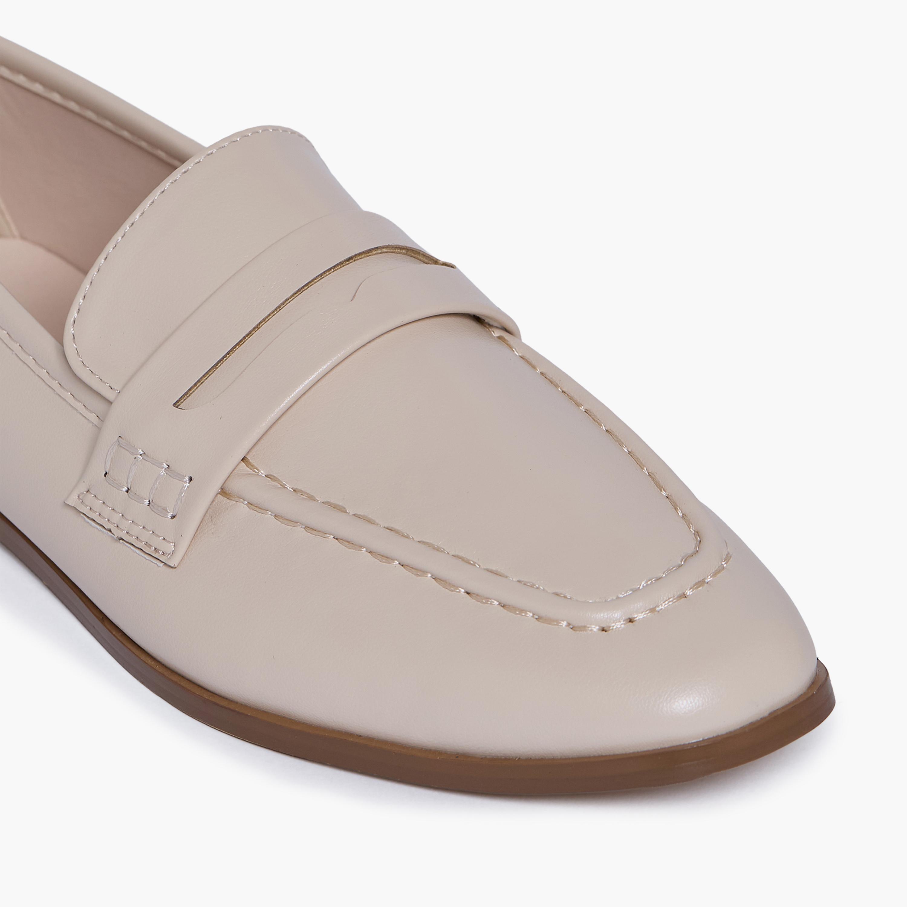 جيومني - حذاء زينا المسطح سهل الارتداء للنساء | RJLJ11-02-BEIGE-women-shoes-flats-loafers-image-2