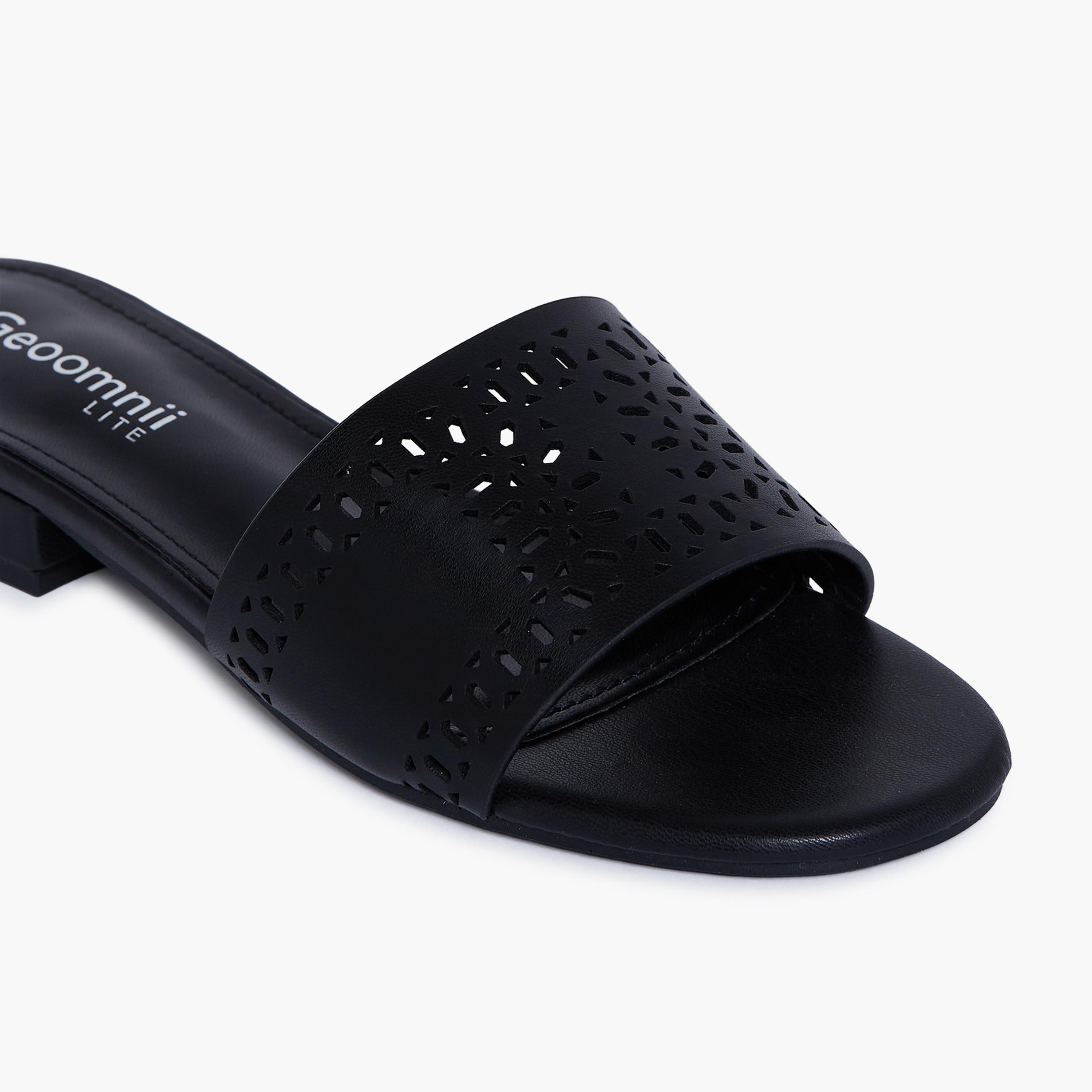 جيومني - صندل سيرجيو سهل الارتداء للنساء | RJLJ156-2-BLACK-women-shoes-sandals-flats-image-2