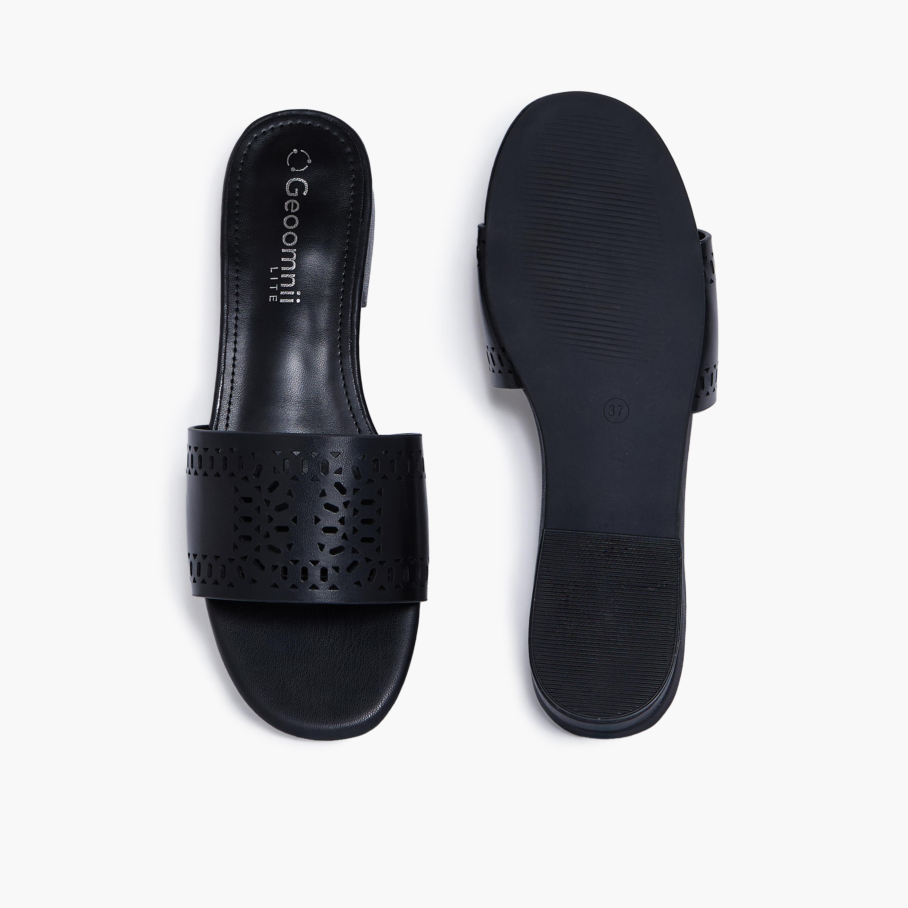جيومني - صندل سيرجيو سهل الارتداء للنساء | RJLJ156-2-BLACK-women-shoes-sandals-flats-image-3