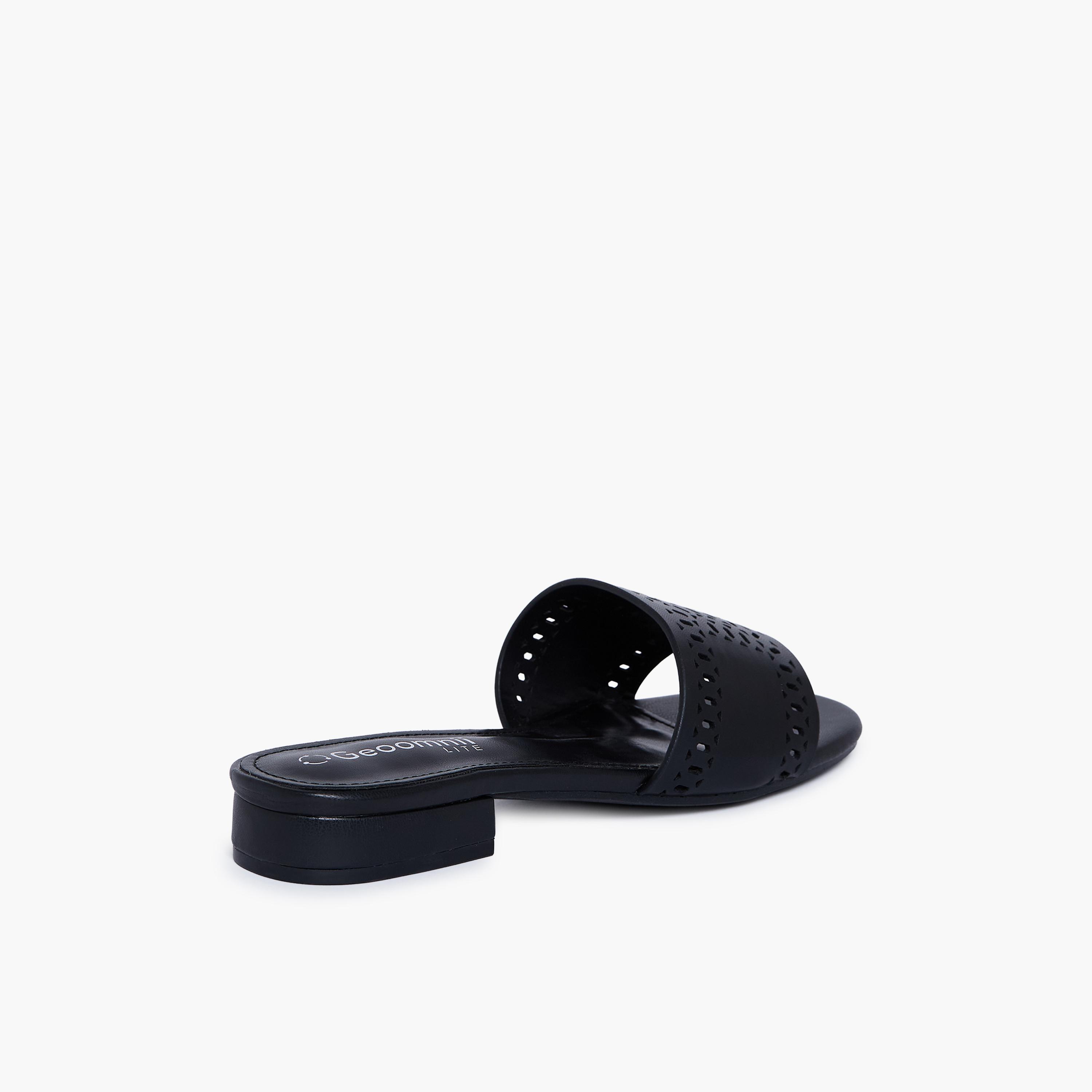 جيومني - صندل سيرجيو سهل الارتداء للنساء | RJLJ156-2-BLACK-women-shoes-sandals-flats-image-5