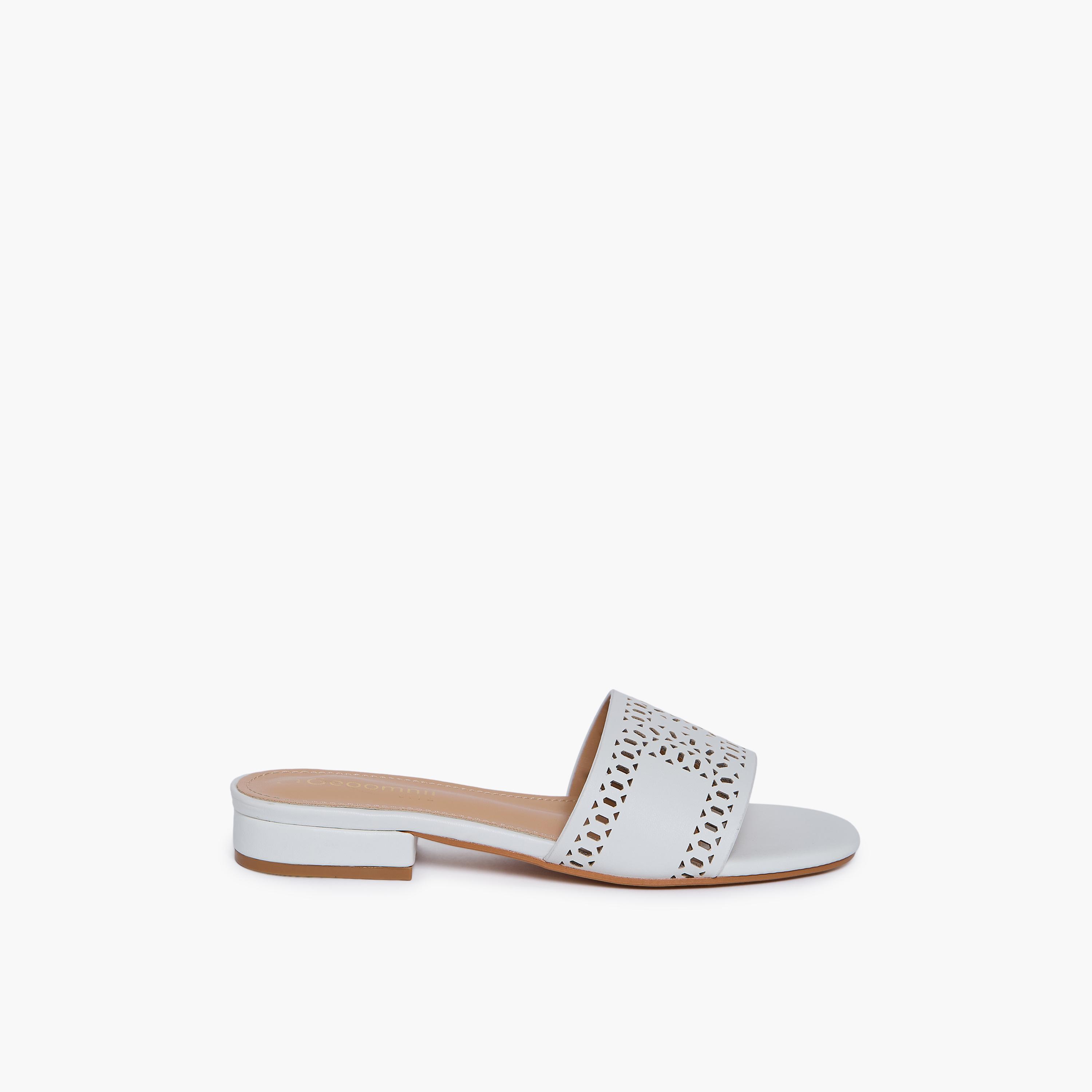 جيومني - صندل ميغيل سهل الارتداء للنساء | RJLJ156-2-WHITE-women-shoes-sandals-flats-image-4