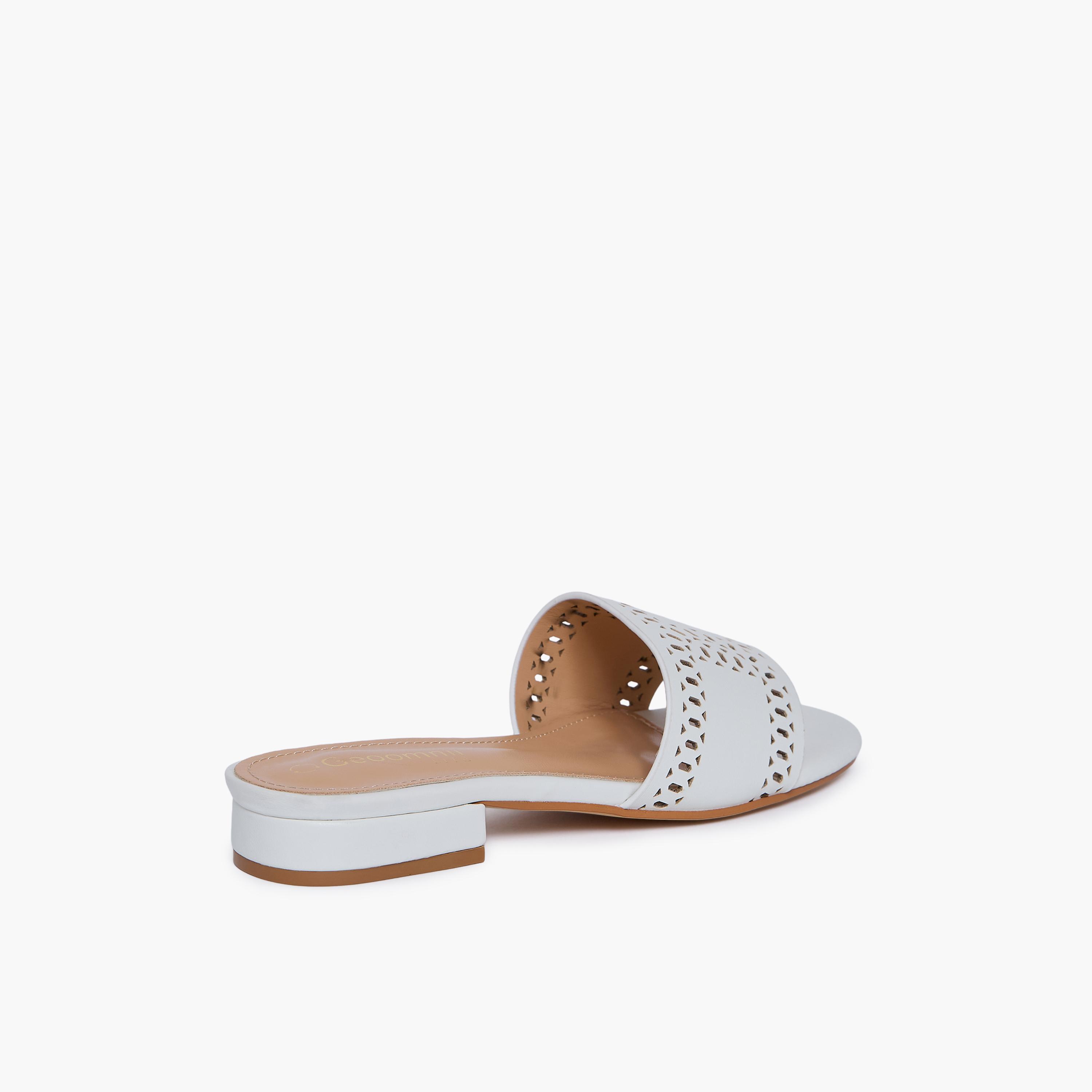 جيومني - صندل ميغيل سهل الارتداء للنساء | RJLJ156-2-WHITE-women-shoes-sandals-flats-image-5