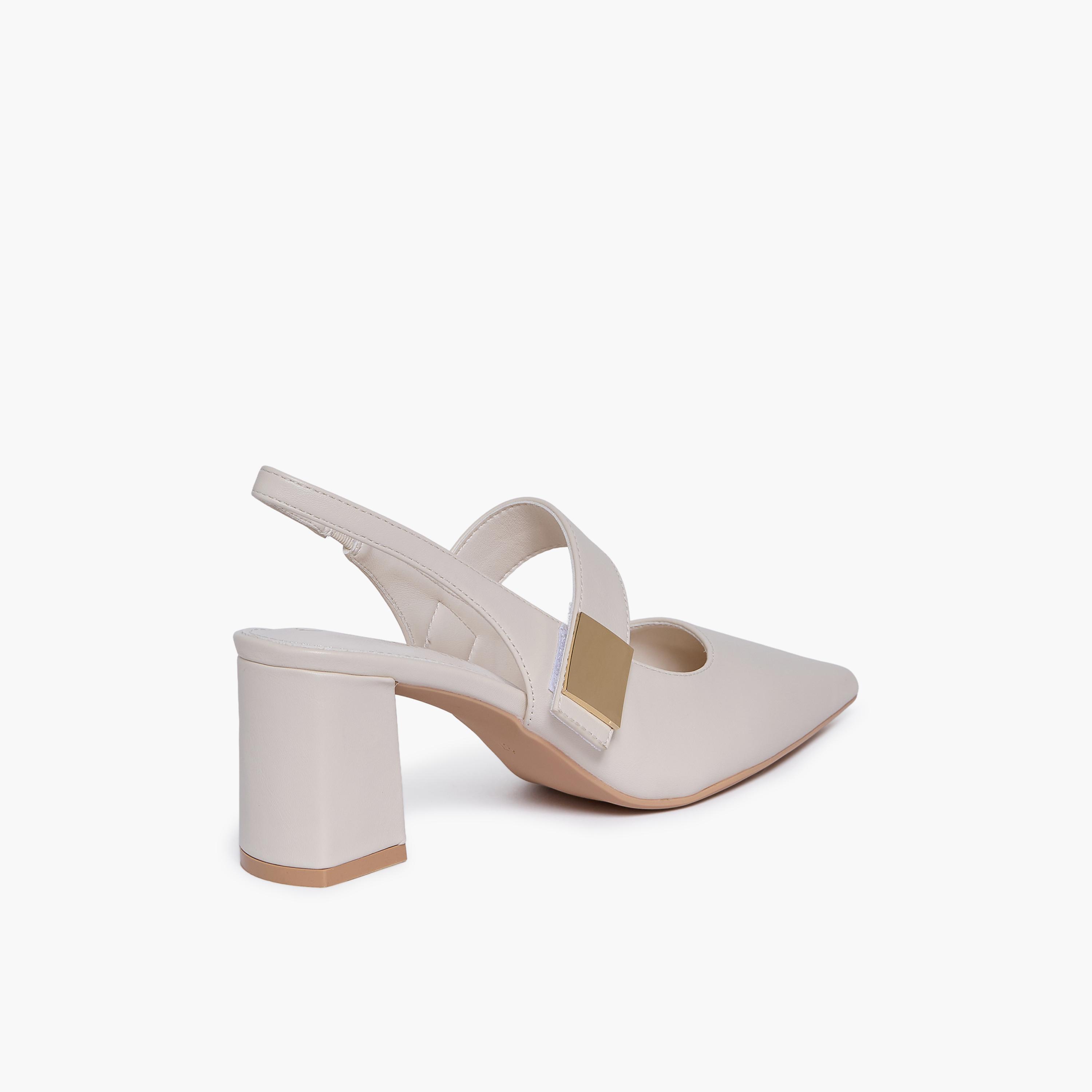 Geoomnii Women's Slip-On Boris Block Pumps | RJLJ166-1-NUDE-women-shoes-sandals-heeled-image-5