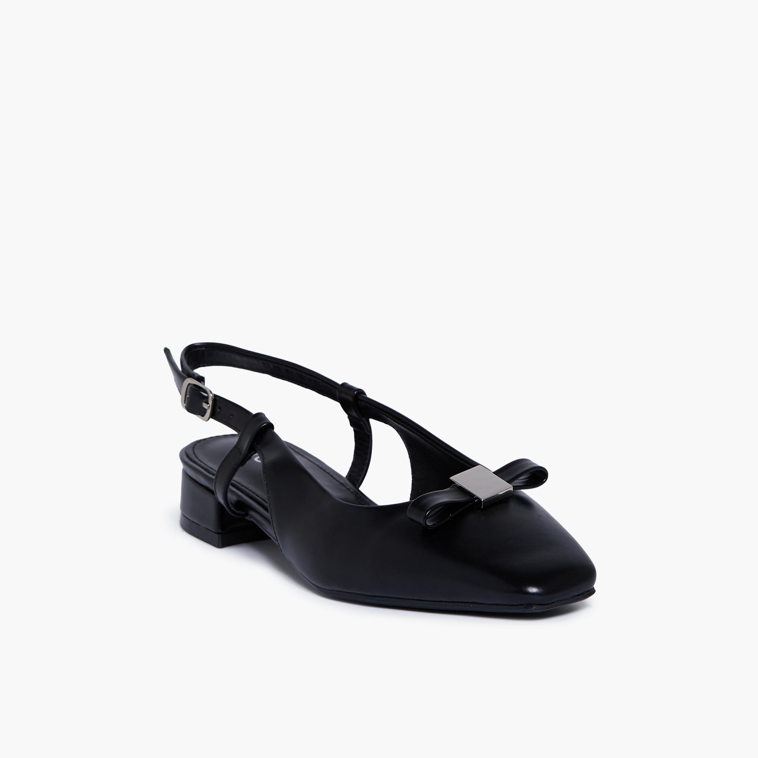 جيومني - حذاء أليكسي بلوك بكعب عالٍ وإبزيم للنساء | RJLJ167-2-BLACK-women-shoes-sandals-heeled-image-1