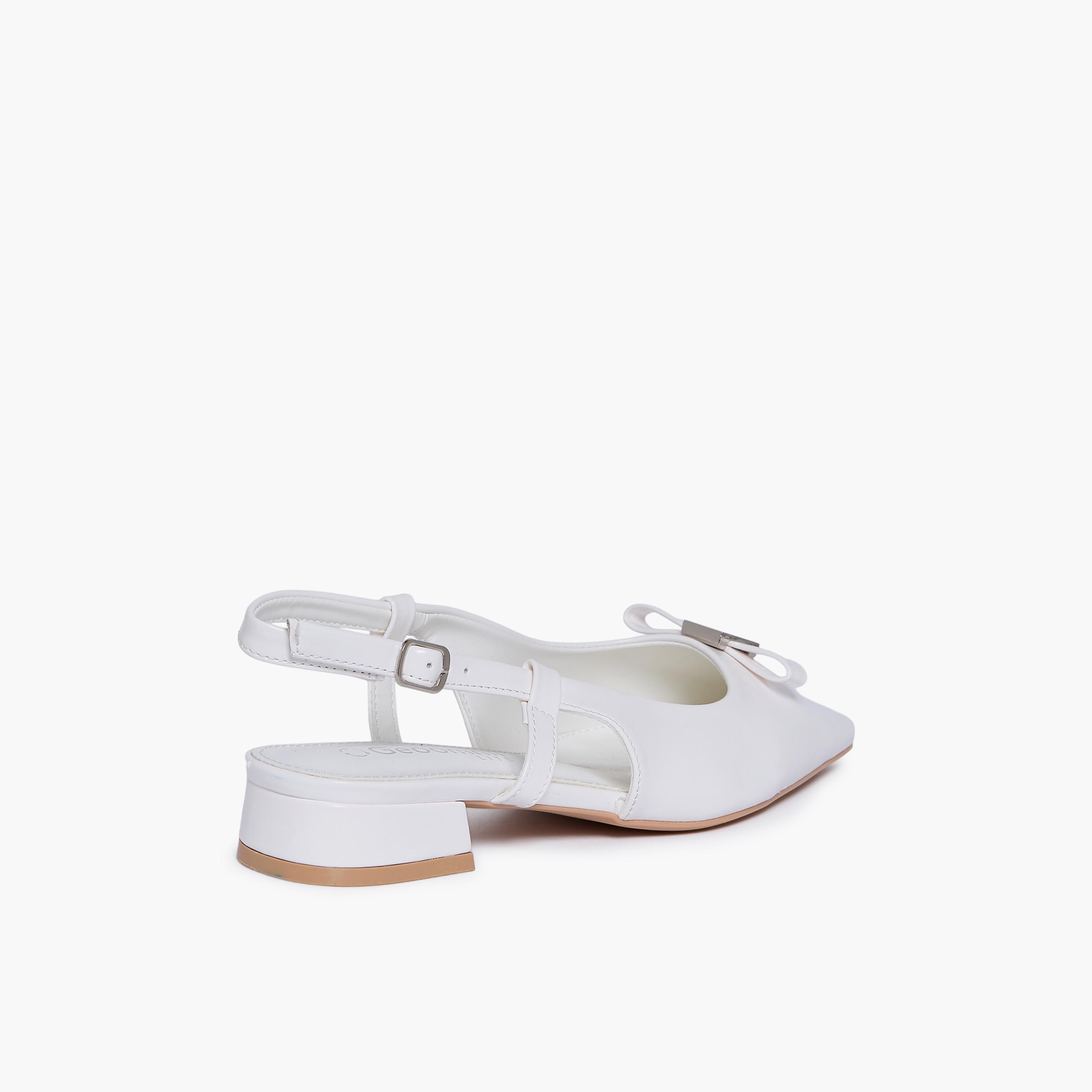جيومني - حذاء إميليو بلوك بكعب عالٍ وإبزيم للنساء | RJLJ167-2-WHITE-women-shoes-sandals-heeled-image-5