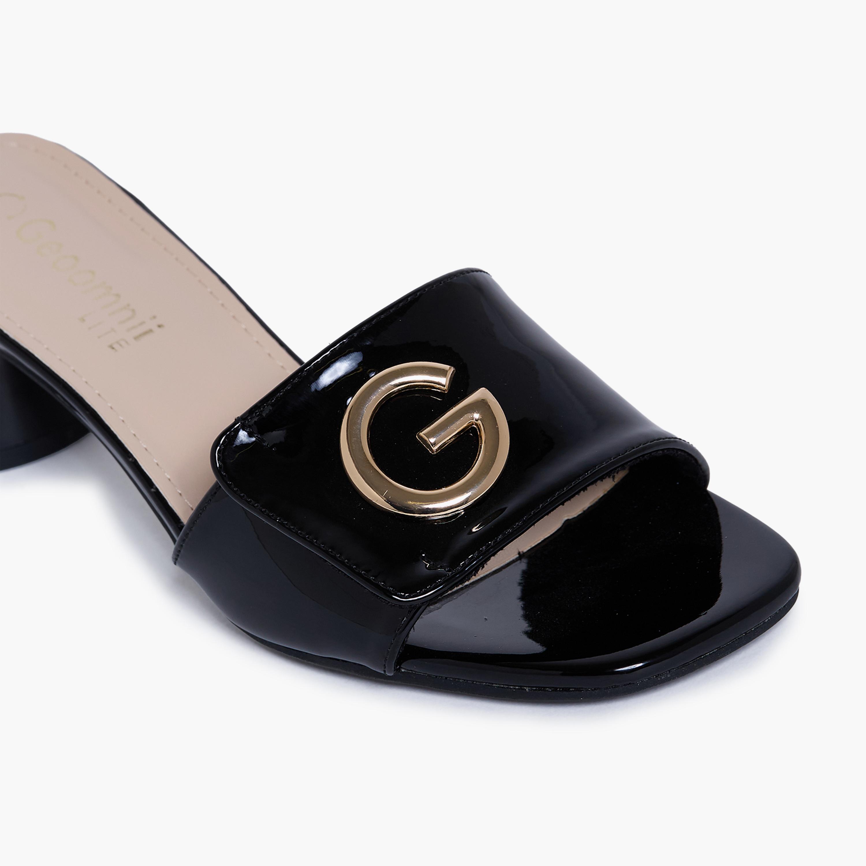 جيومني - حذاء نيلا سهل الارتداء بكعب عريض للنساء | RJLJ196-3-NAVY-women-shoes-sandals-heeled-image-2
