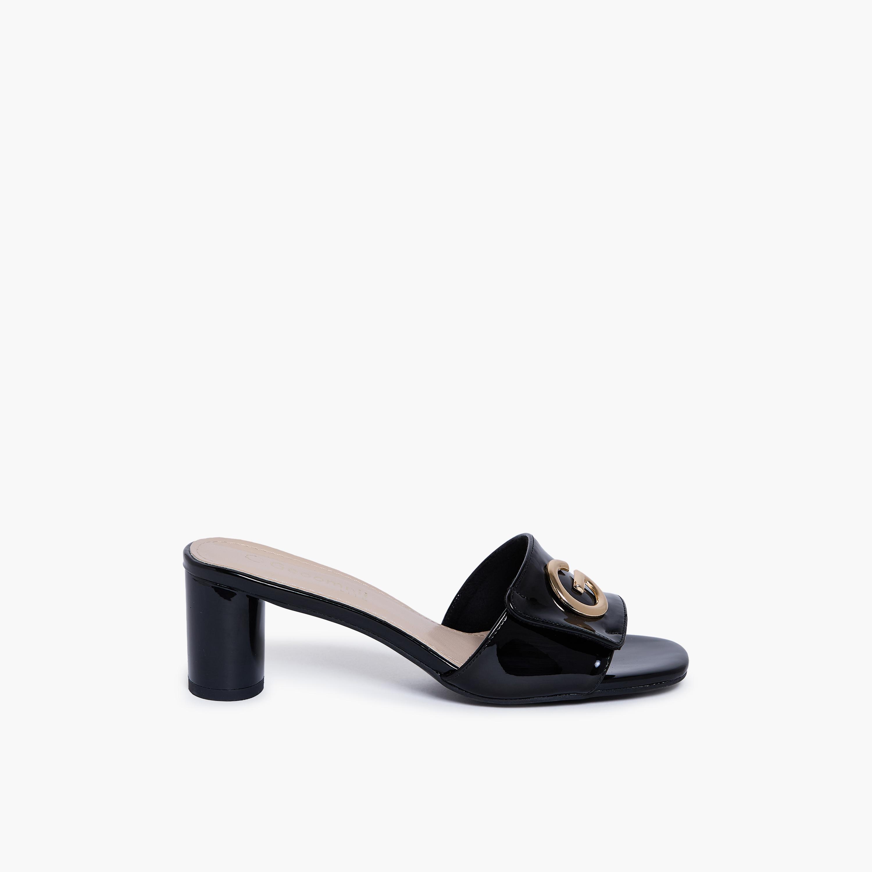 Geoomnii Women's Slip-On Nila Block Heels | RJLJ196-3-NAVY-women-shoes-sandals-heeled-image-4