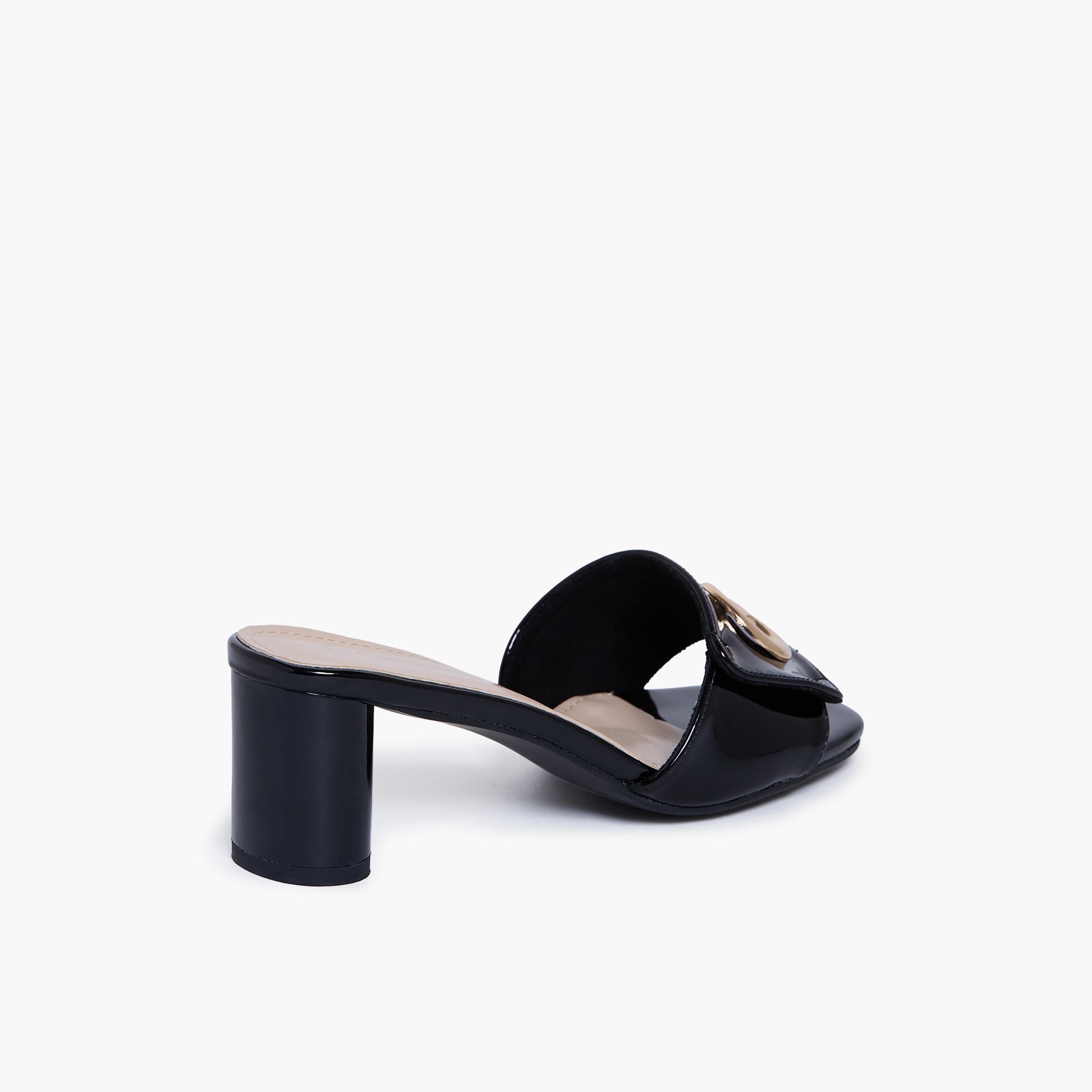Geoomnii Women's Slip-On Nila Block Heels | RJLJ196-3-NAVY-women-shoes-sandals-heeled-image-5