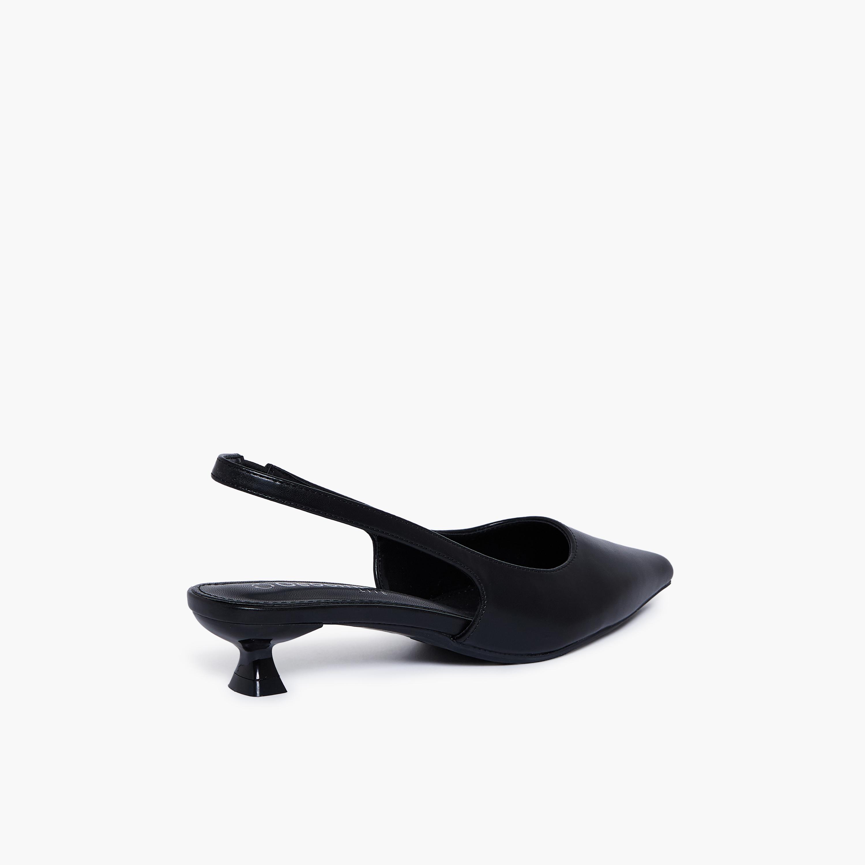 جيومني - حذاء إيغور سهل الارتداء بكعب صغير للنساء | RJM381-1-BLACK-women-shoes-sandals-heeled-image-1