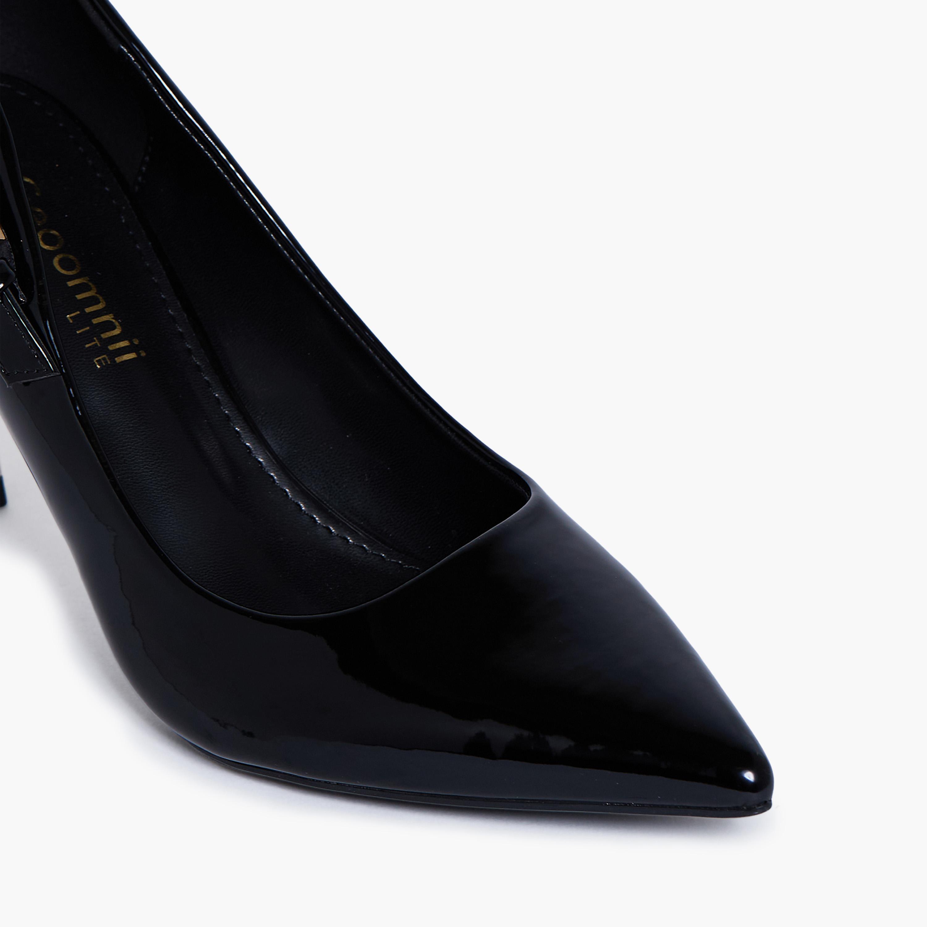 جيومني - حذاء زين سهل الارتداء بكعب عالٍ رفيع للنساء | RJMM1-02-BLACK-women-shoes-sandals-heeled-image-2