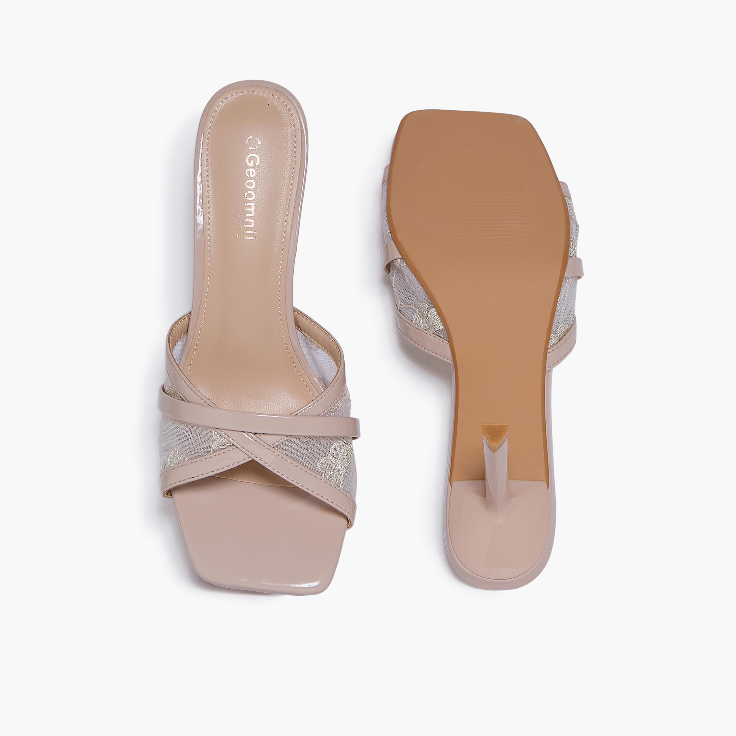 جيومني - حذاء كروكس سهل الارتداء بكعب ستيليتو للنساء | RJXY4-01-NUDE-women-shoes-sandals-heeled-image-3