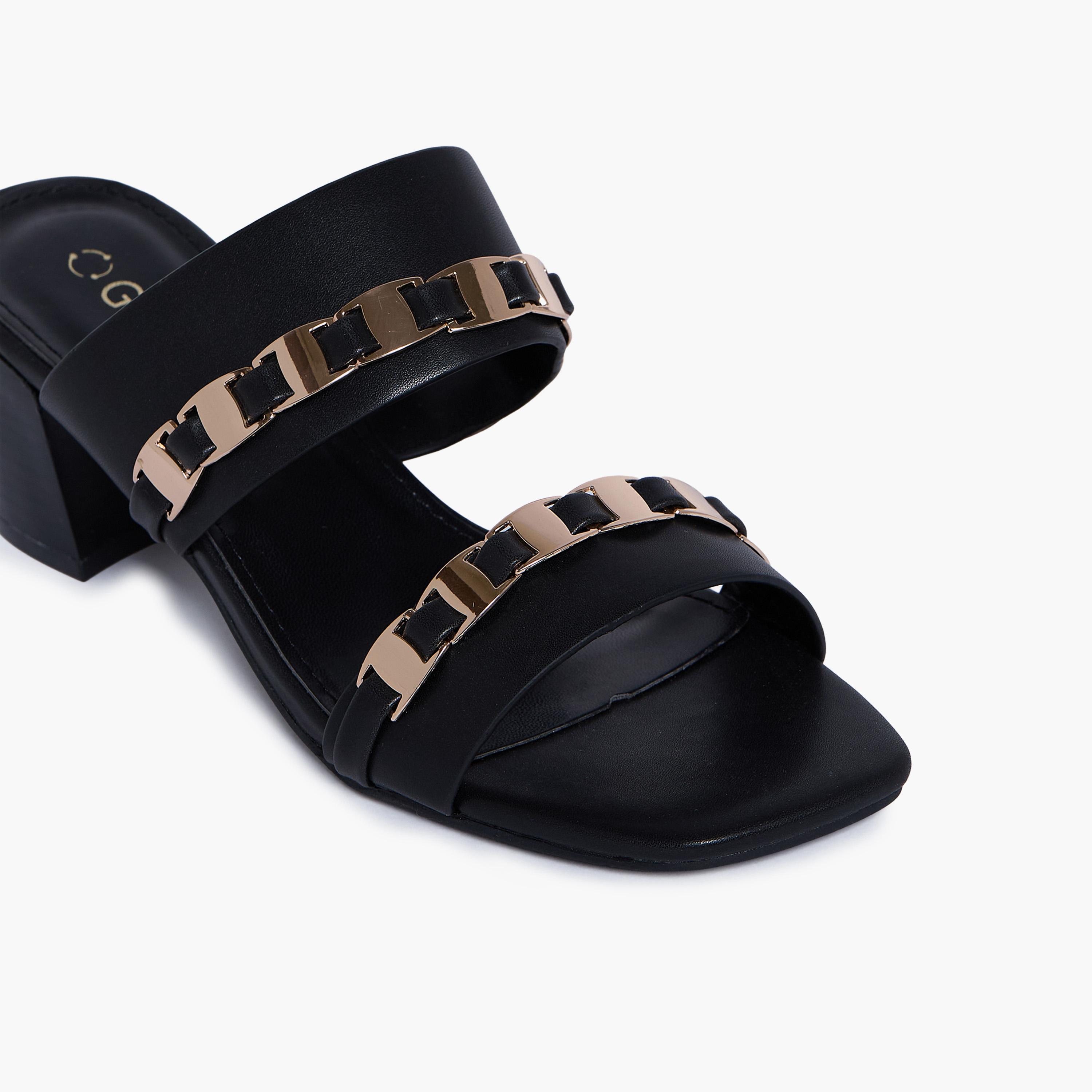 Geoomnii Women's Slip-On Yuki Block Heels | RJYY06-1-BLACK-women-shoes-sandals-heeled-image-2