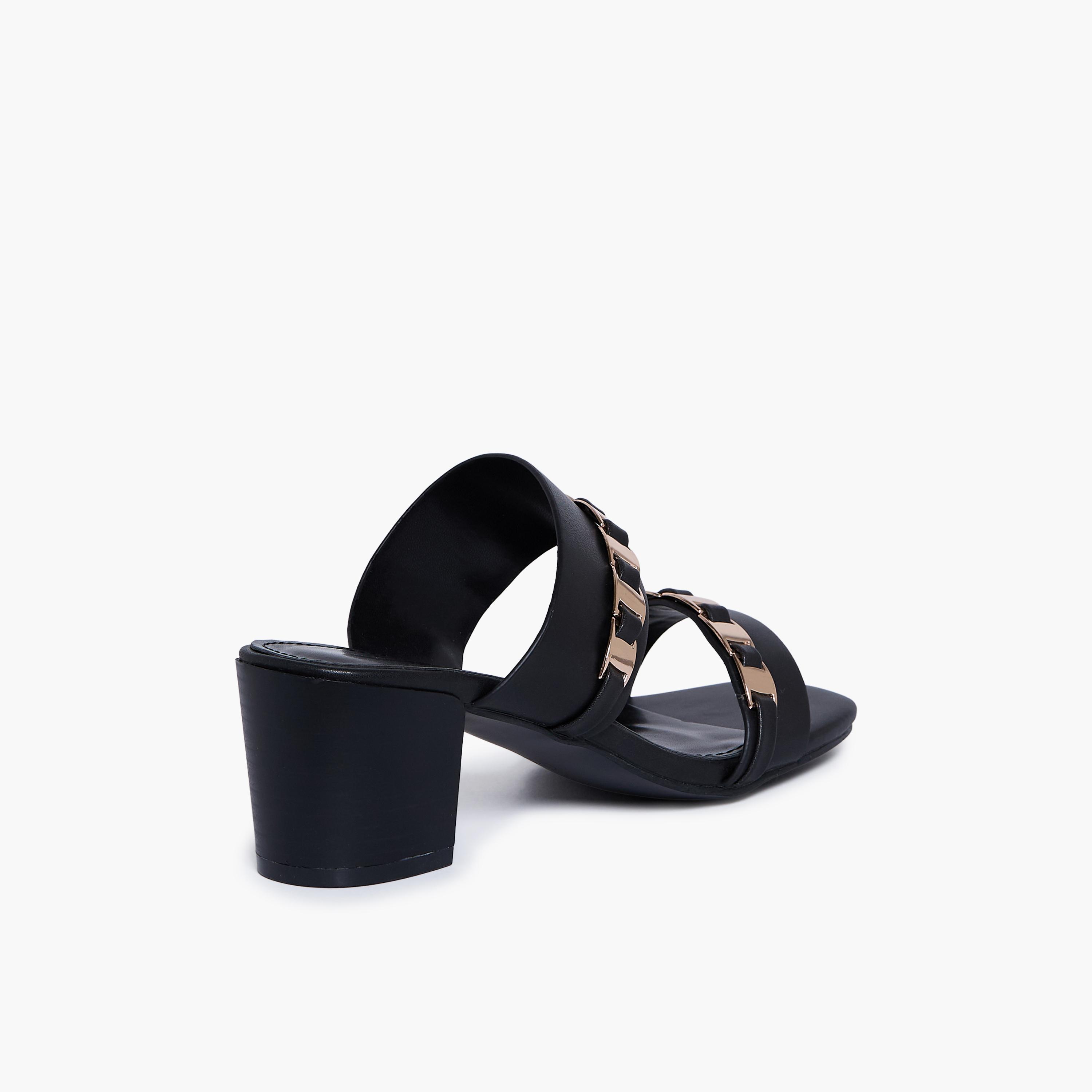 Geoomnii Women's Slip-On Yuki Block Heels | RJYY06-1-BLACK-women-shoes-sandals-heeled-image-5