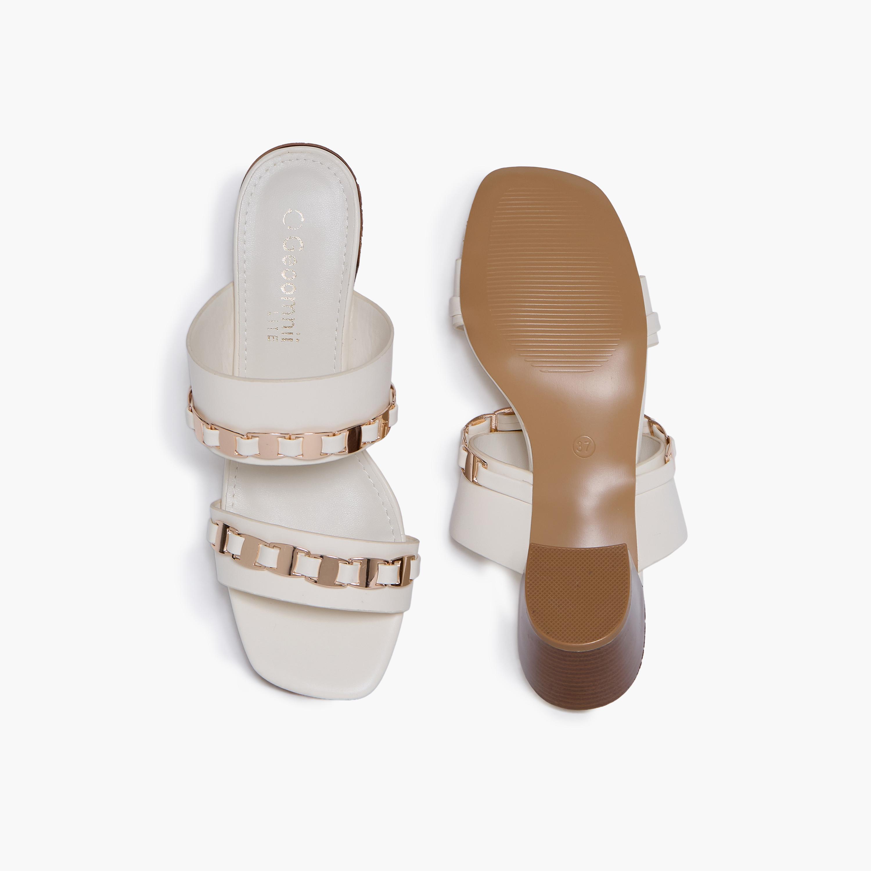Geoomnii Women's Slip-On Brix Block Heels | RJYY06-1-CREAM-women-shoes-sandals-heeled-image-3