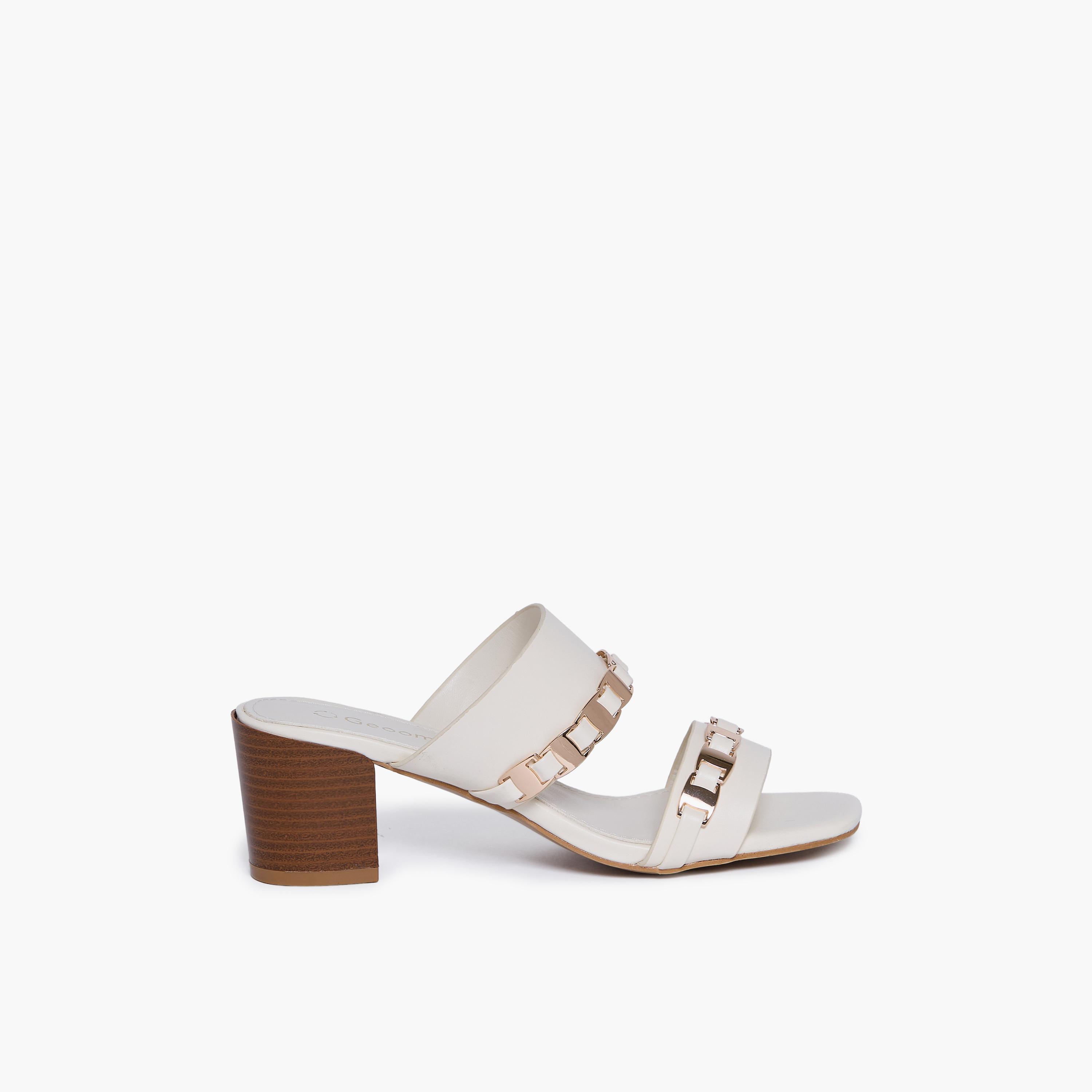 جيومني - حذاء بريكس بكعب عريض سهل الارتداء للنساء | RJYY06-1-CREAM-women-shoes-sandals-heeled-image-4