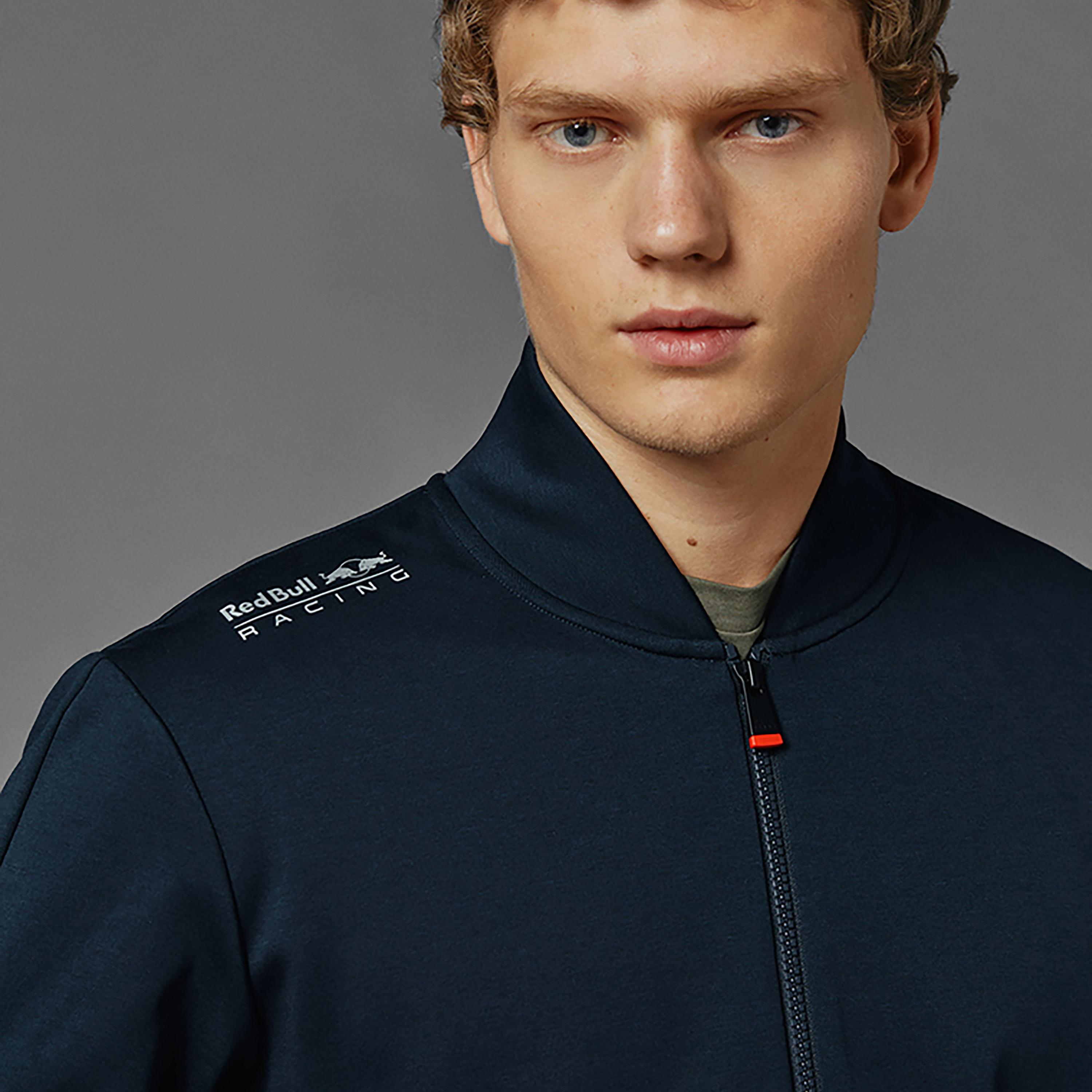 جاكيت بأكمام طويلة وياقة بومبر وطبعة شعار من ريدبول ريسينج X بيبي جينز-men-clothing-jacketsandblazers-jackets-image-3
