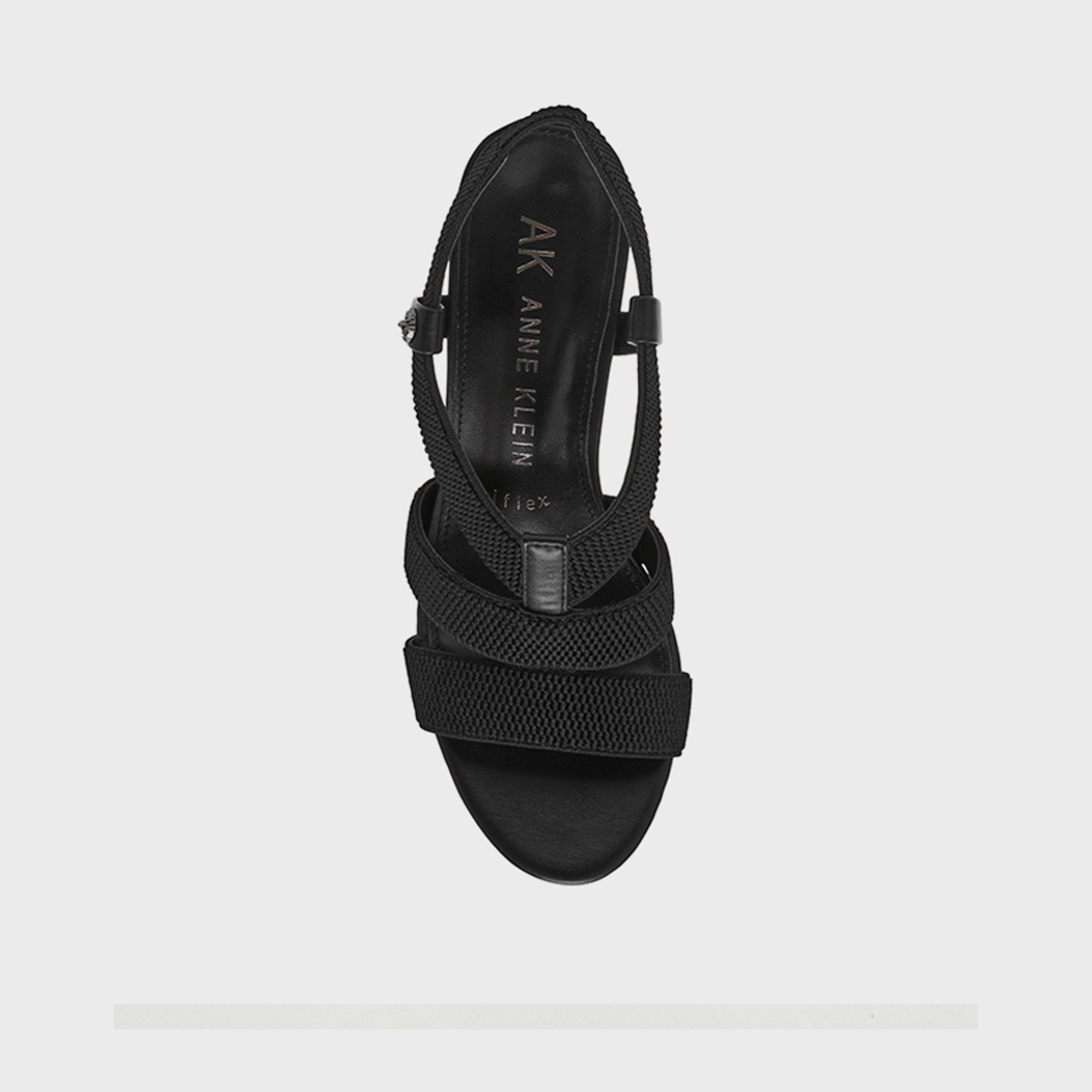 Anne Klein Women's Elastic Robenia Block Heels | ROBE01F9-women-shoes-sandals-heeled-image-4