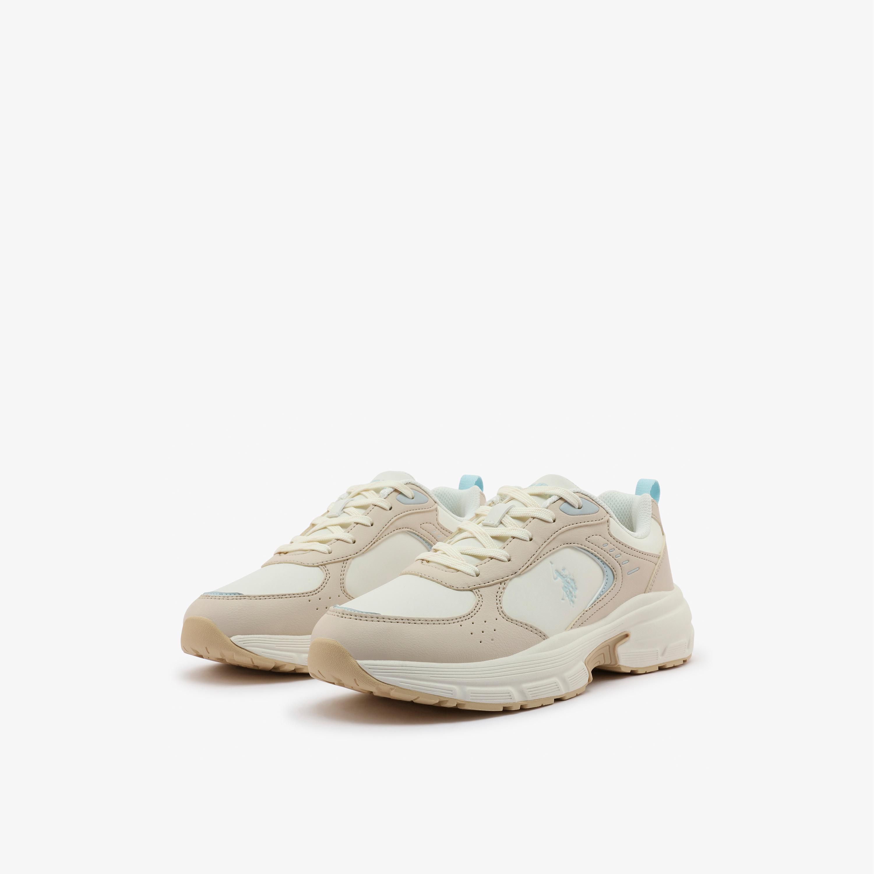 يو. اس. بولو اسن - حذاء رياضي برباط وكعب سميك منخفض الكاحل للنساء | ROX-GLB-6FX-women-shoes-sneakers-image-1