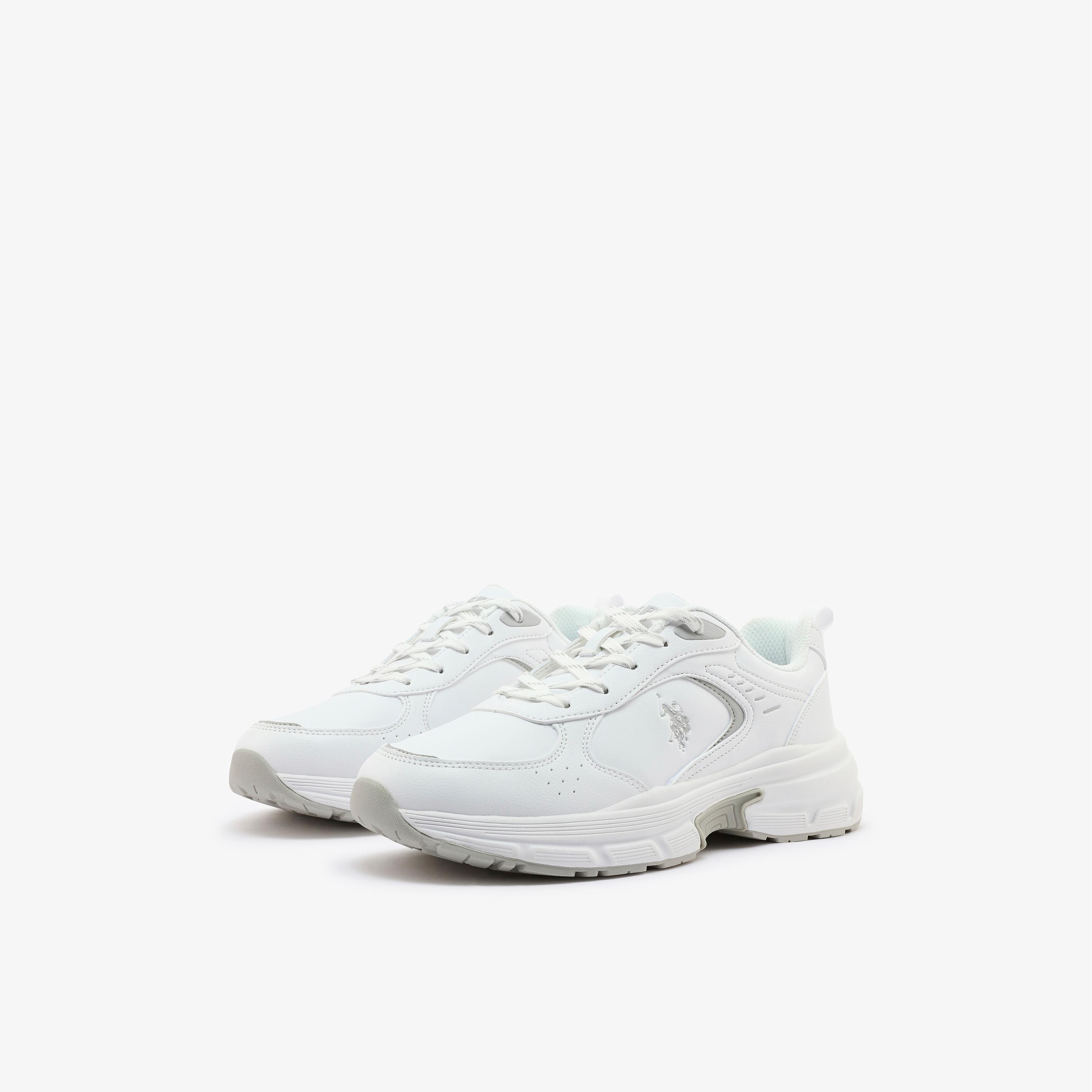 U.S. Polo Assn Women's Lace-Up Chunky Low Ankle Sneakers | ROX-GLB-6FX-women-shoes-sneakers-image-1